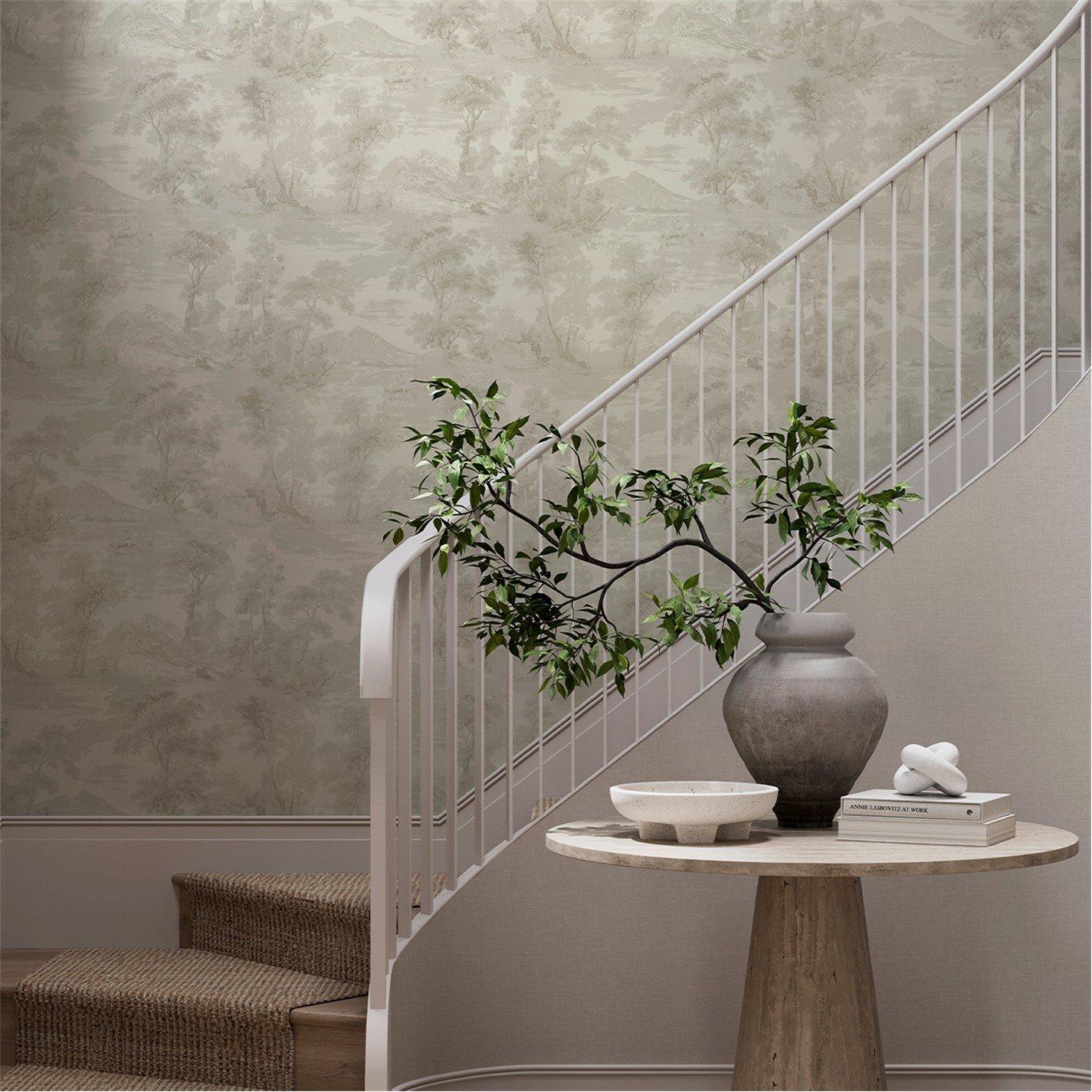 Boutique  Echo Texture Wallpaper Pewter