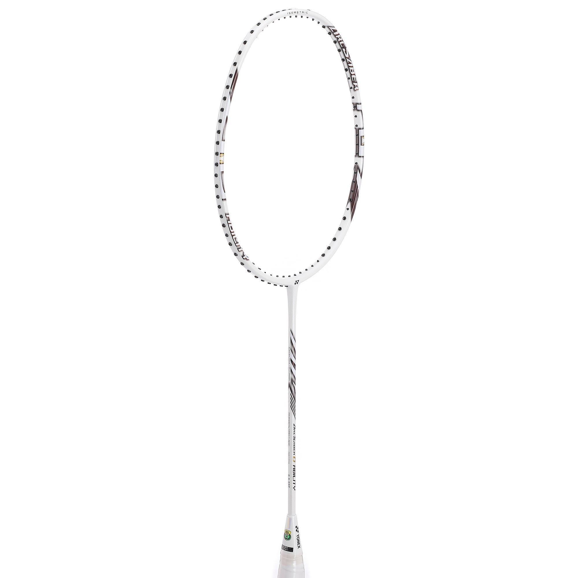 White/Brown - Yonex - Abil Badminton Racket - 3