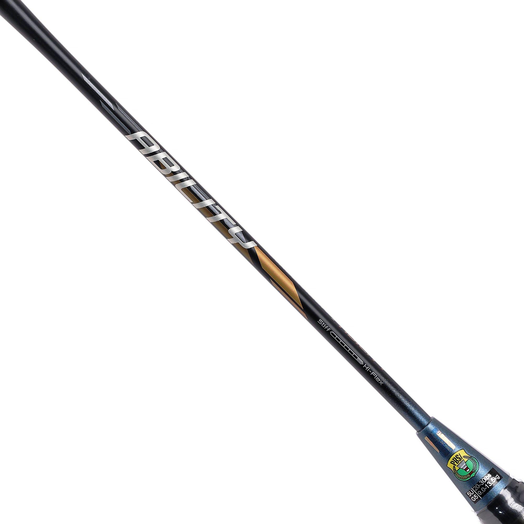 Black/Gray - Yonex - Abil Badminton Racket - 5