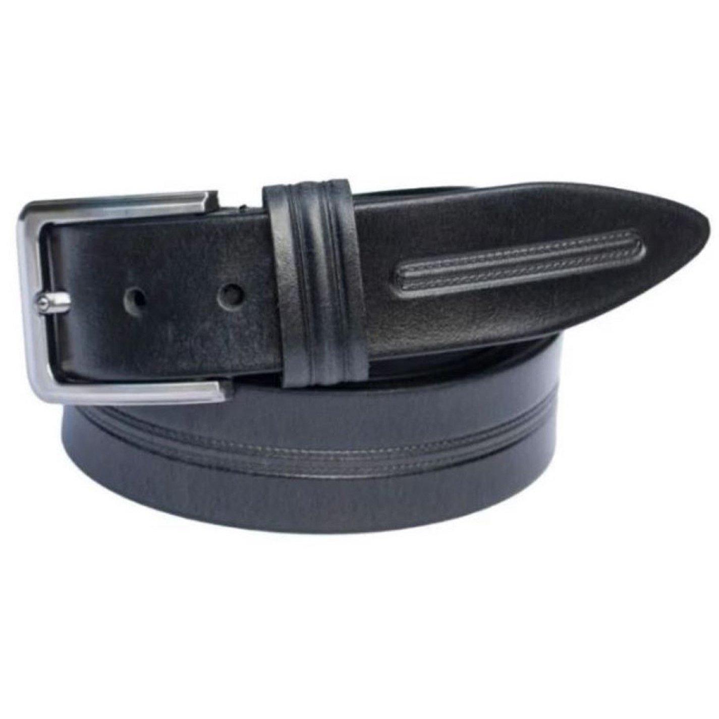 Black - PRIMEHIDE Leather - Men’s Leather Belts - 2
