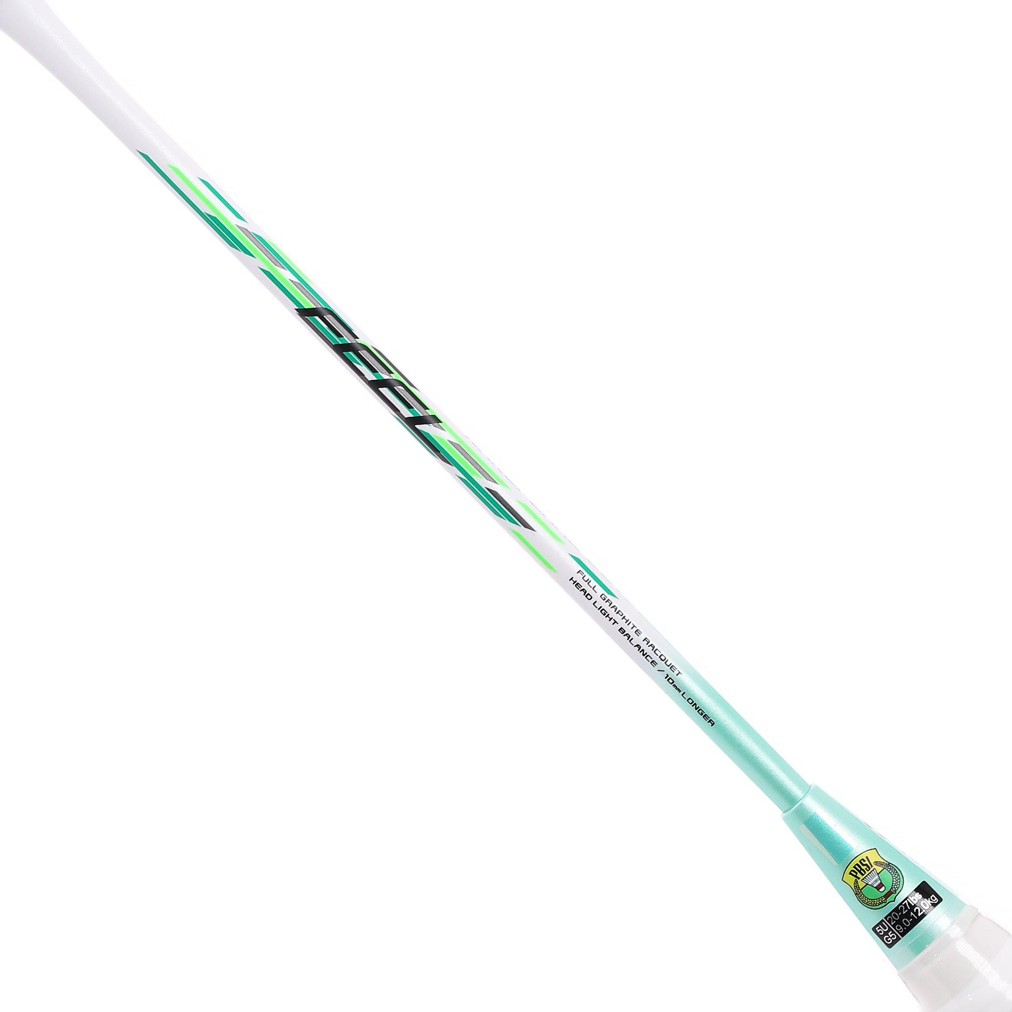 White/Mint - Yonex - Feel Badminton Racket - 5