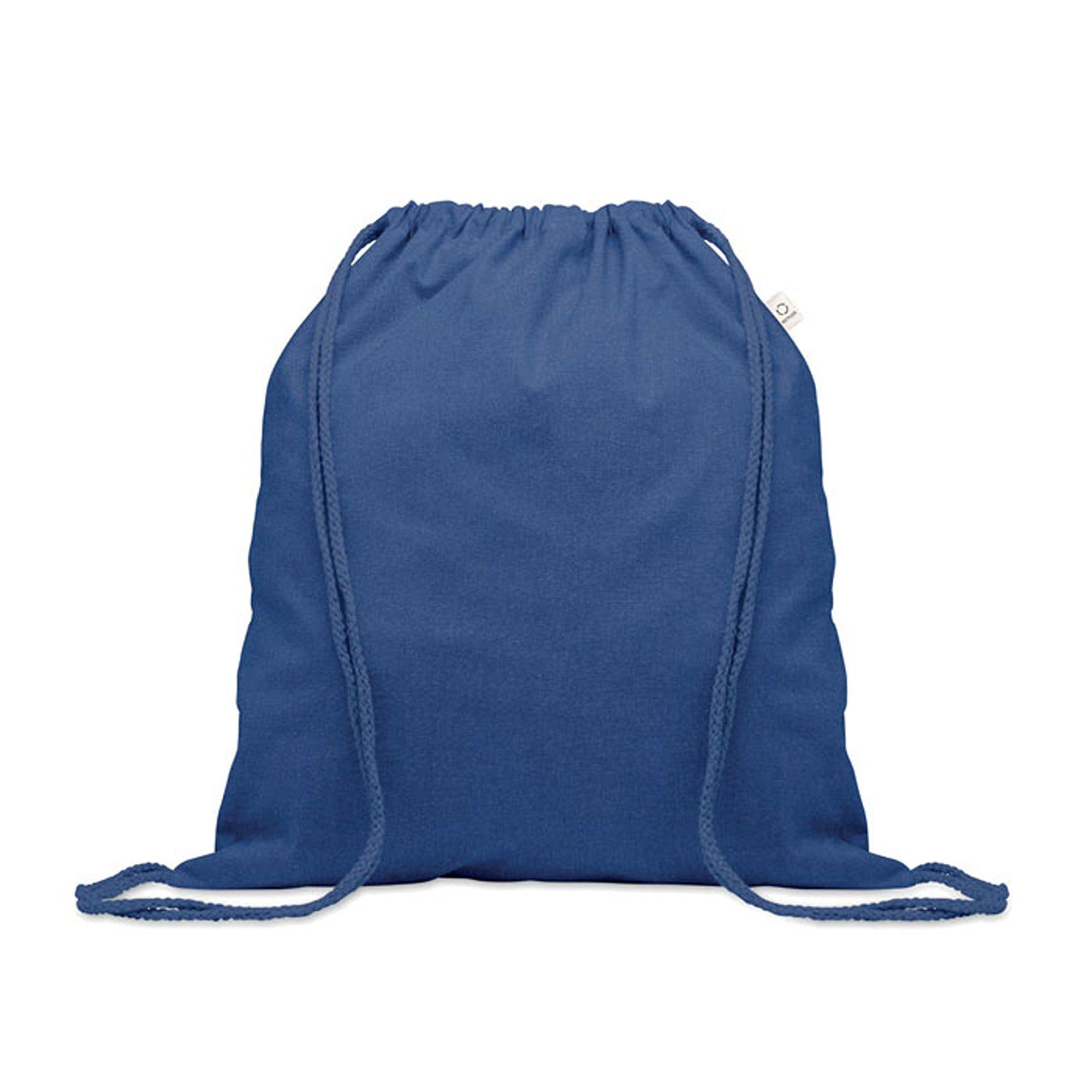 Treat Republic Royal Blue Recycled Cotton Sports Bag