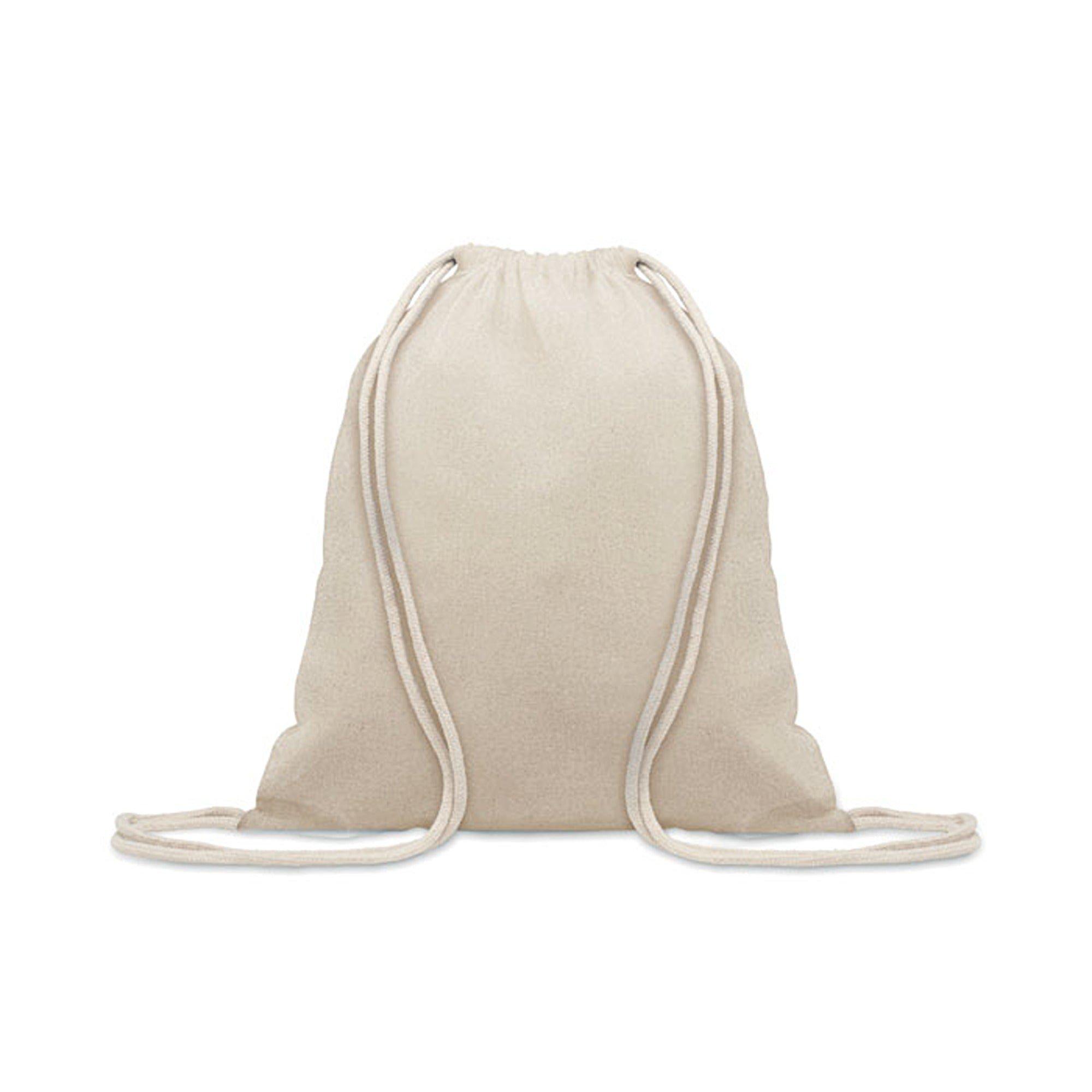 Treat Republic Beige Cotton Sports Bag
