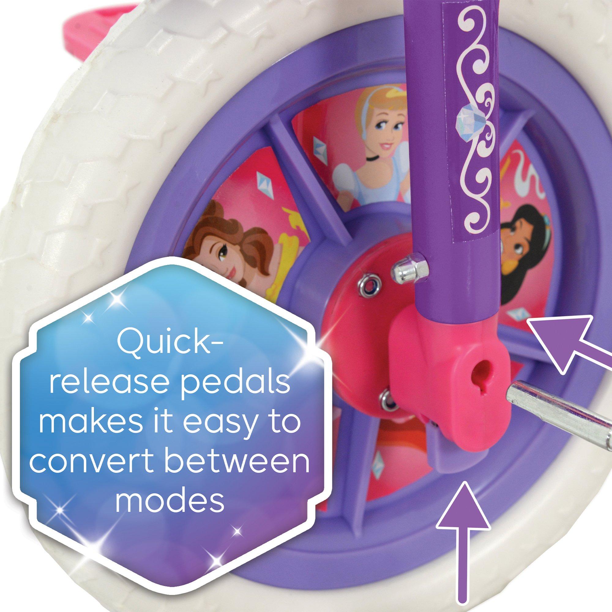 Multicoloured - Disney - Disney Princess 2in1 10inch Training Bike - 5