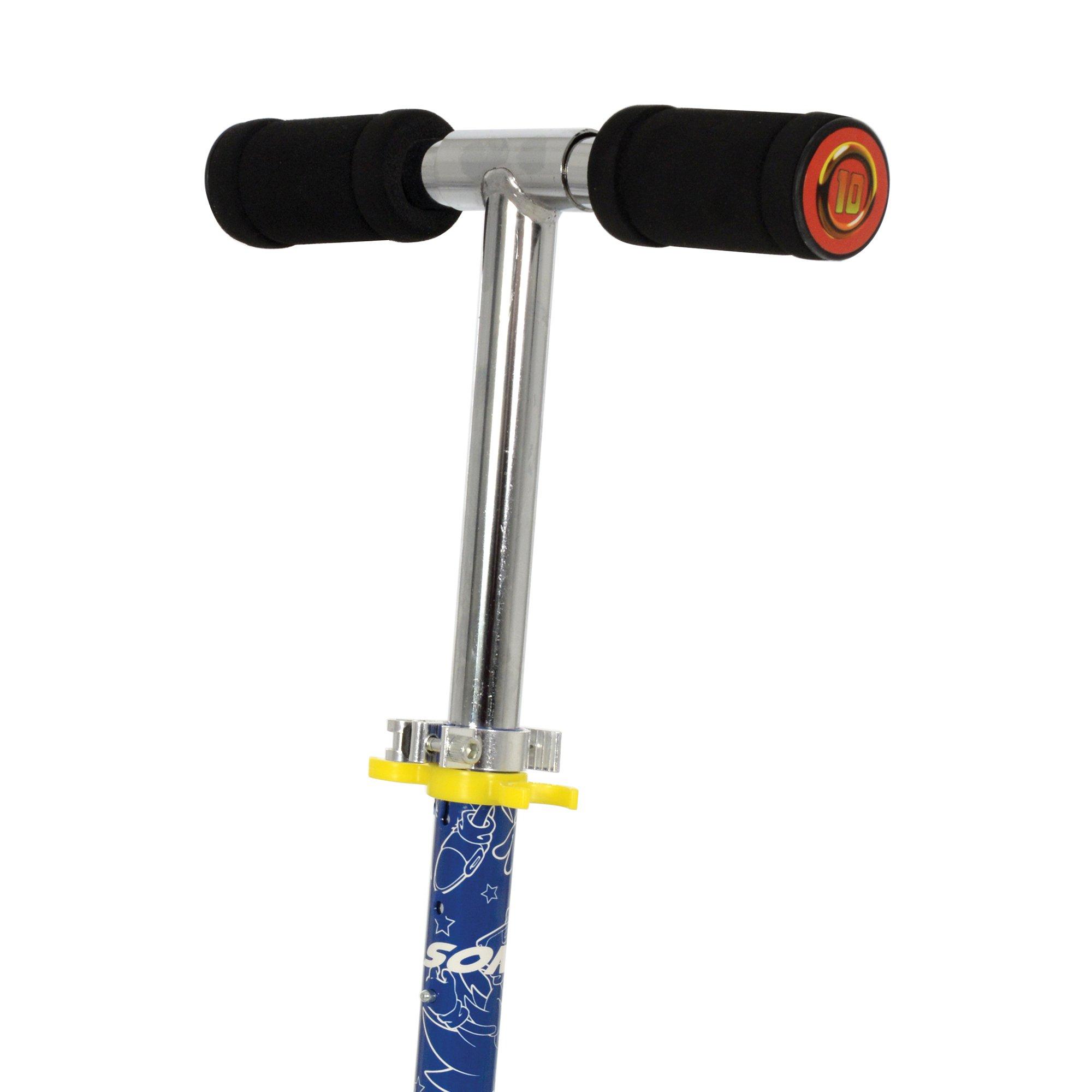 Multicoloured - Sonic - Sonic Folding Inline Scooter with Light Up Wheels - 5