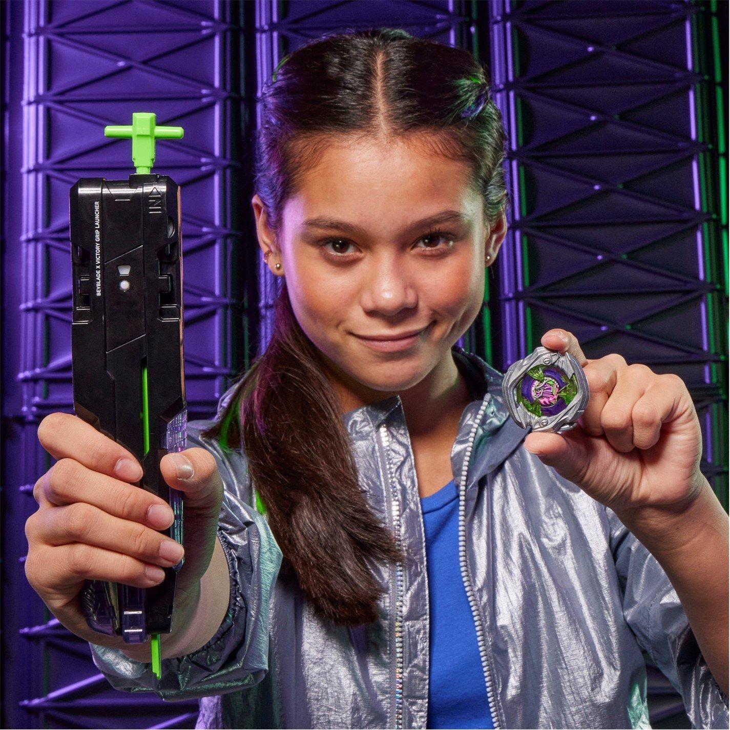 Multi - Beyblade - X Victory Grip Launcher Set - 2