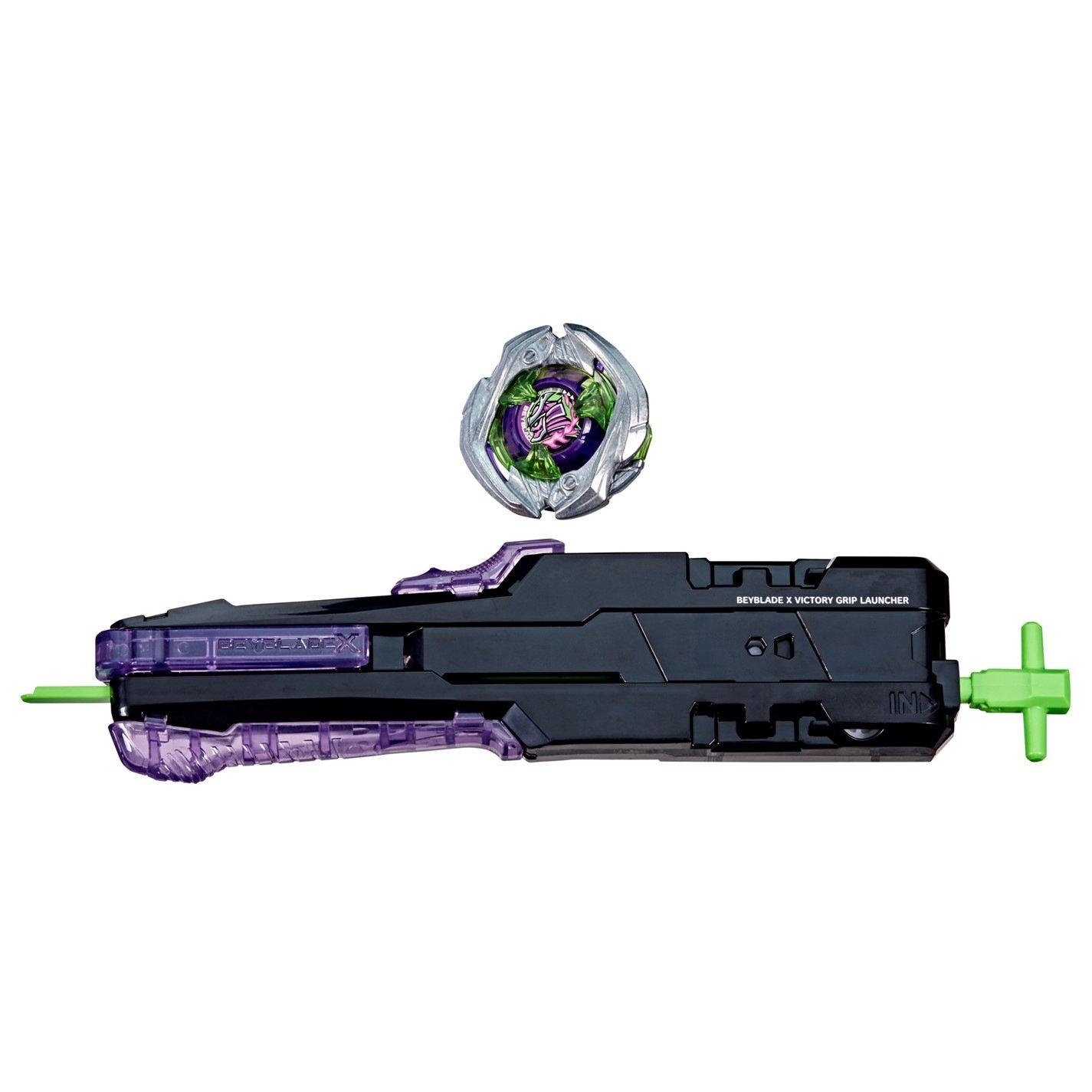 Multi - Beyblade - X Victory Grip Launcher Set - 4