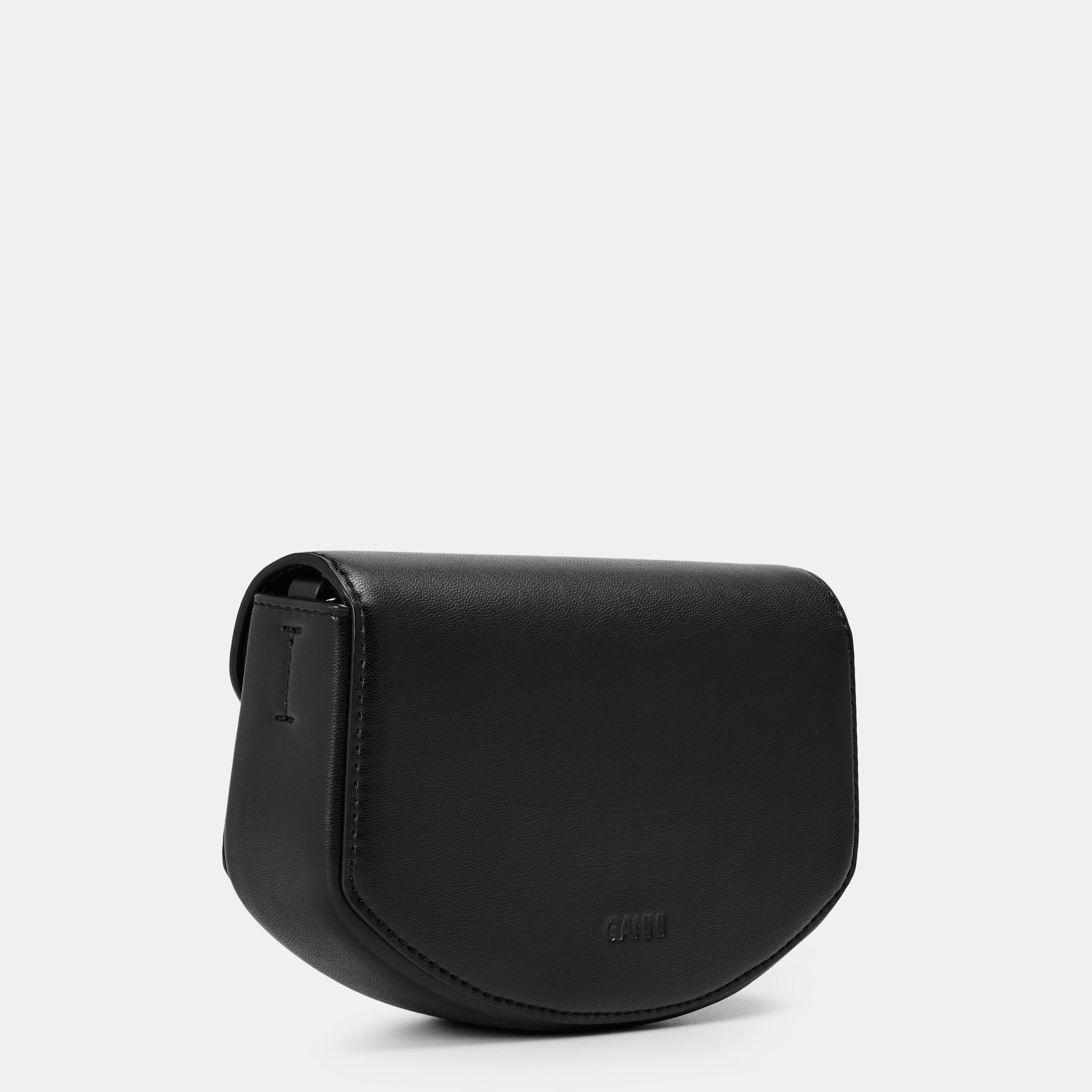 Black - Ganni - Women's Apo Wallet Crossbody Bag - 2