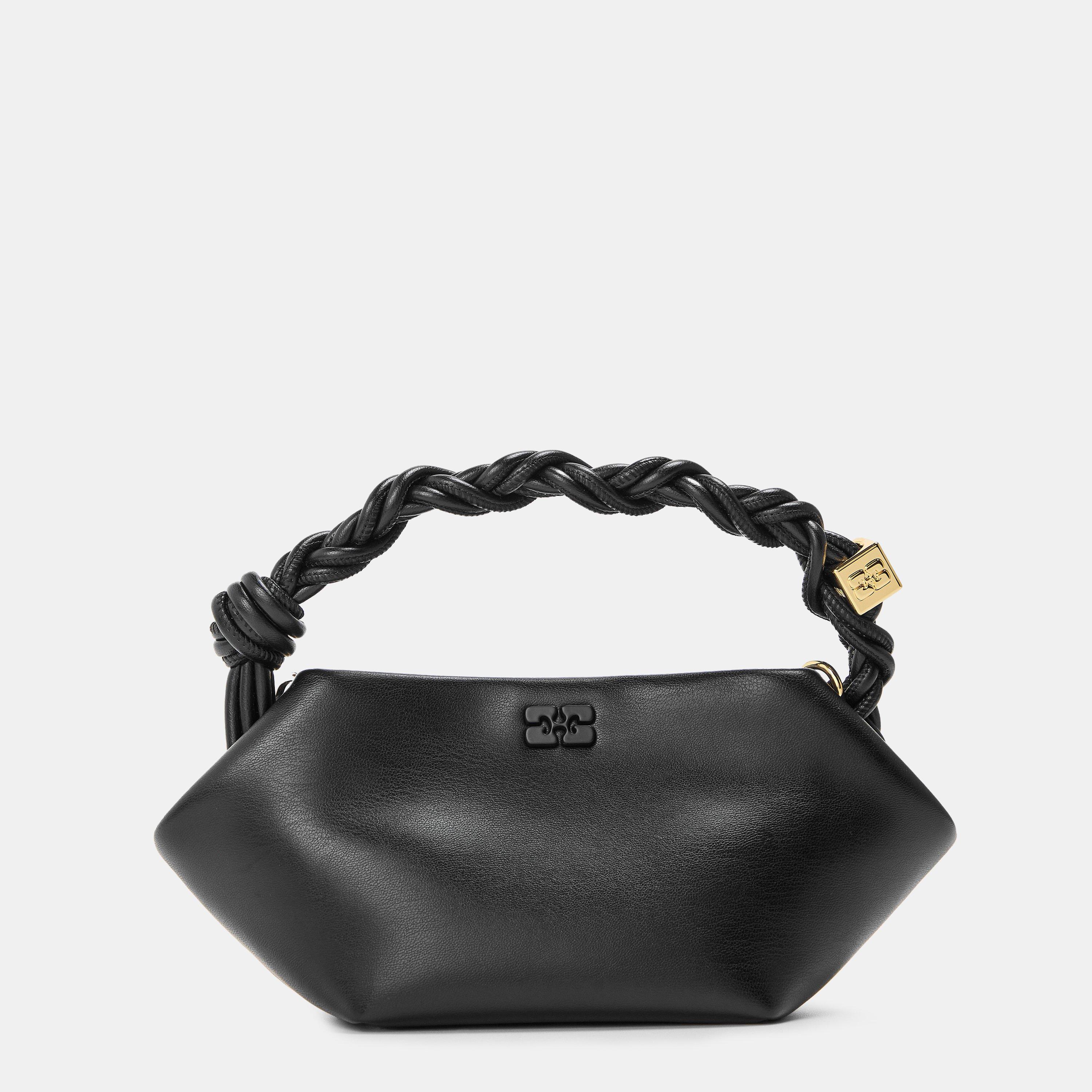 Black - Ganni - Women's Bou Bag Mini Top Handle Bag - 1