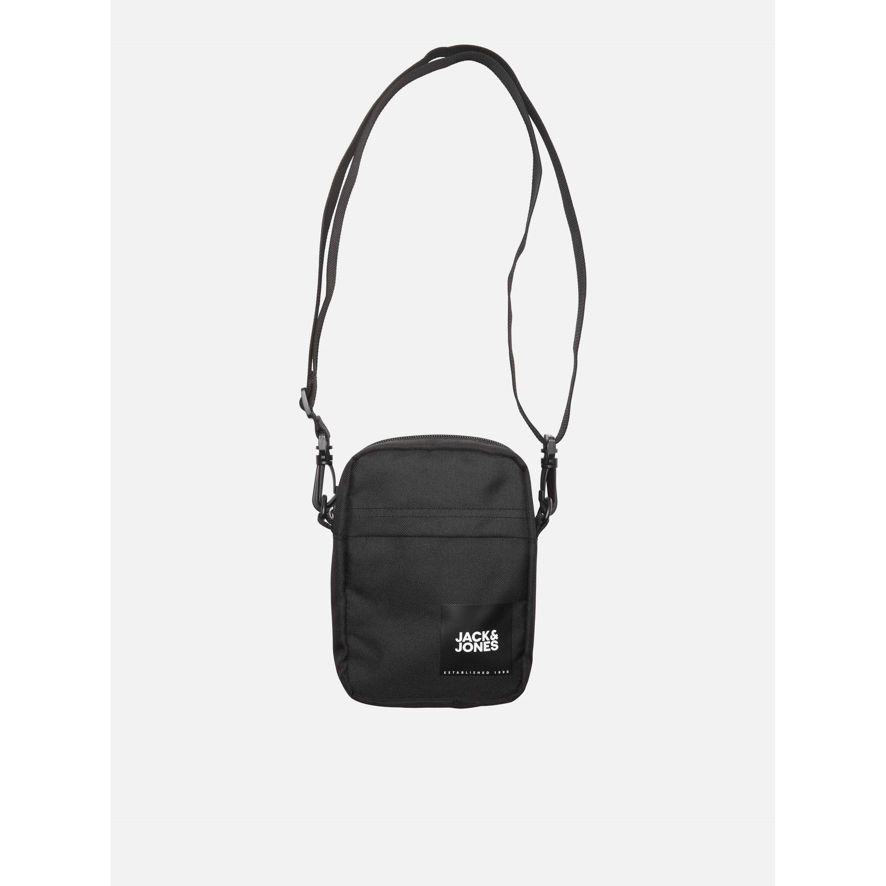 Jack And Jones Men's Small Crossbody Sling Bags - Black