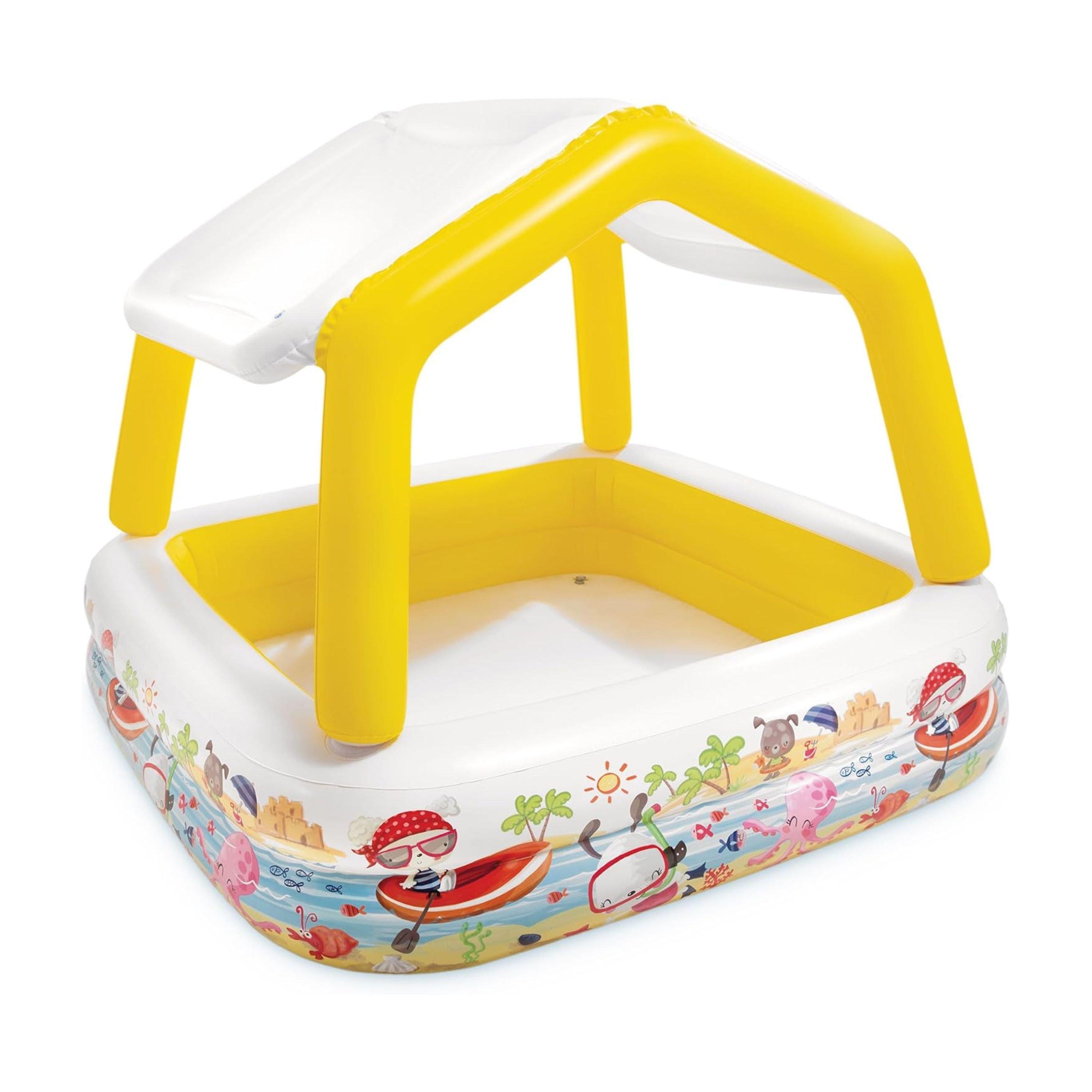 Yellow - Intex - Sun Shade Pool - 1
