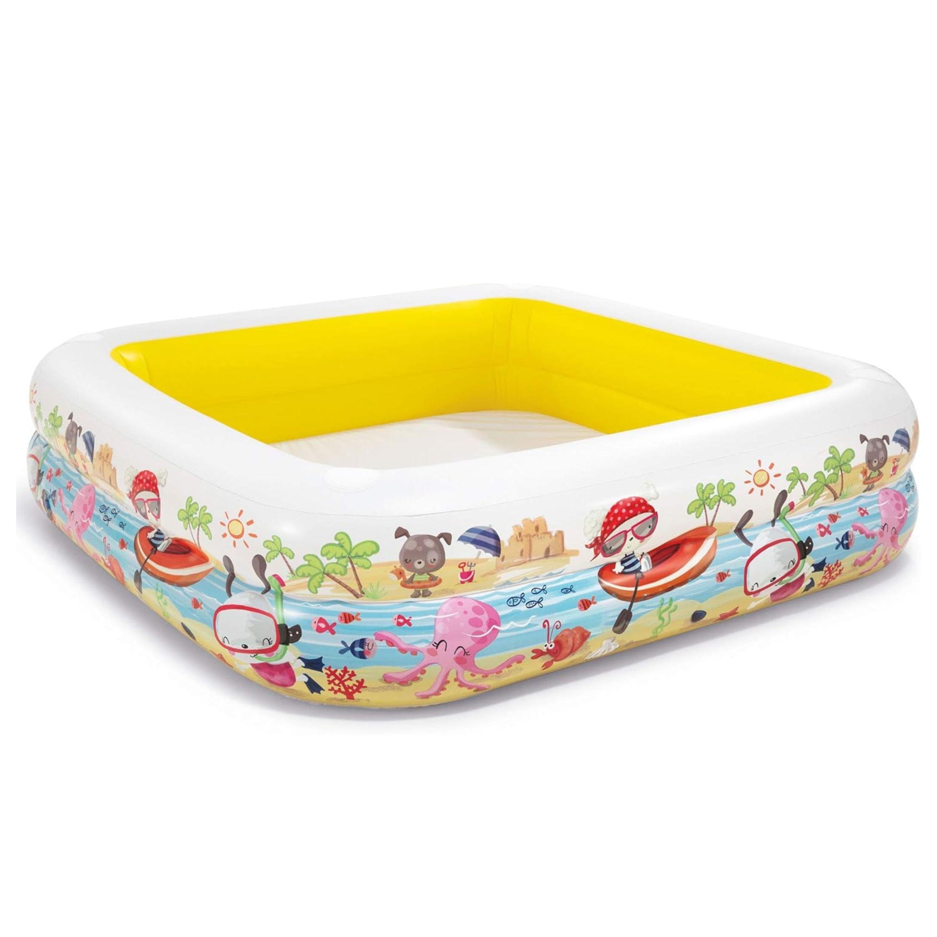 Yellow - Intex - Sun Shade Pool - 4