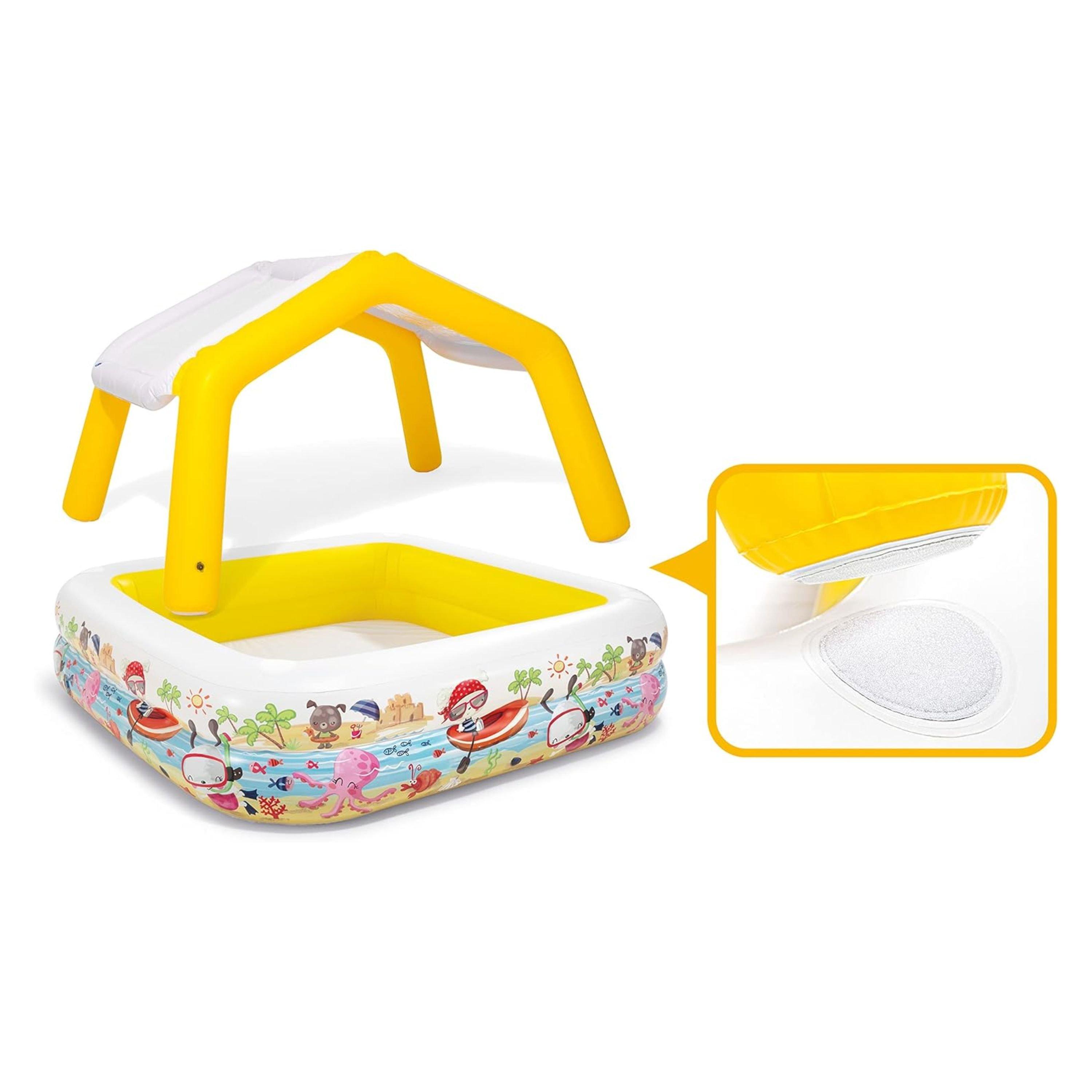 Yellow - Intex - Sun Shade Pool - 5