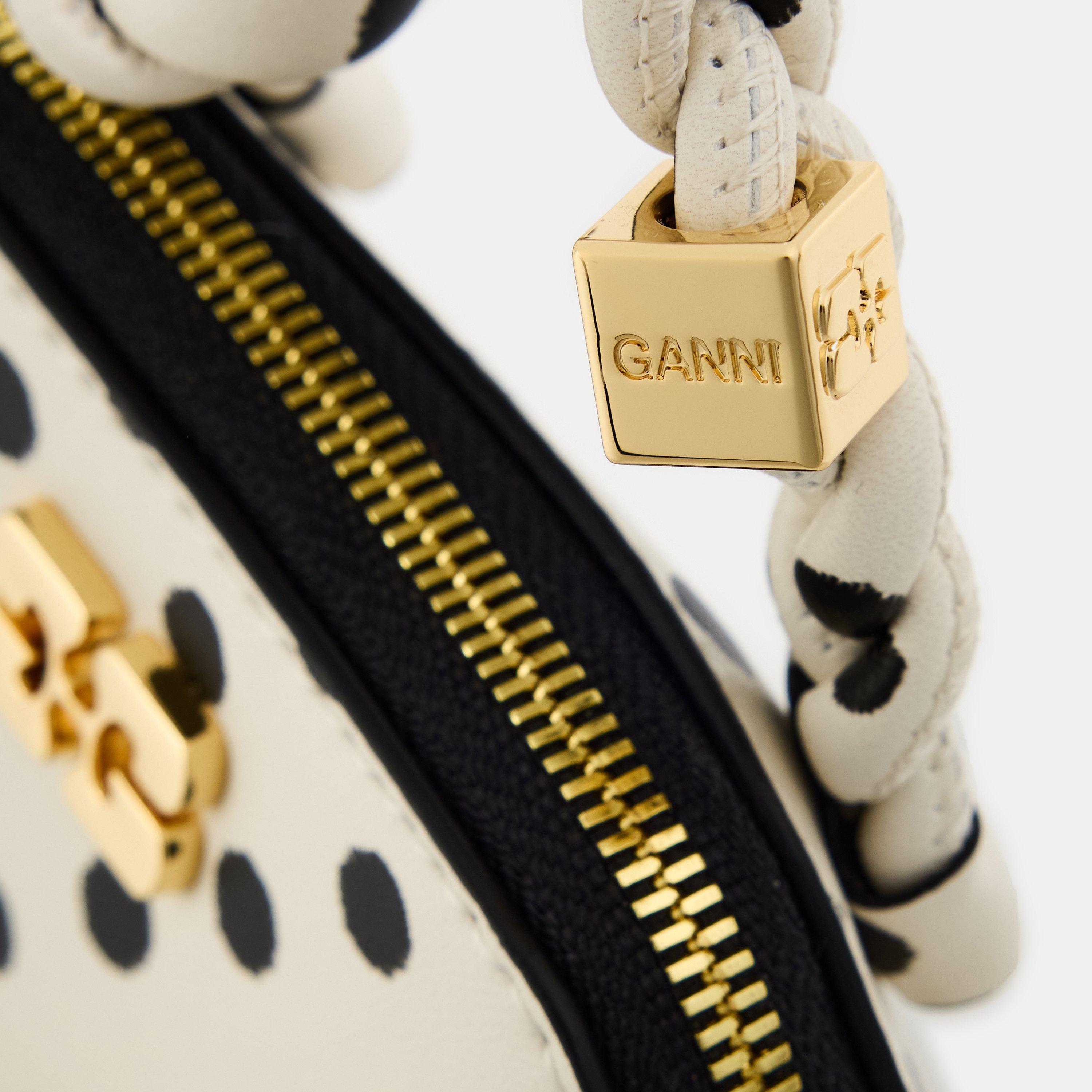 Egret - Ganni - Women's Bou Bag Nano Top Handle Bag - 3