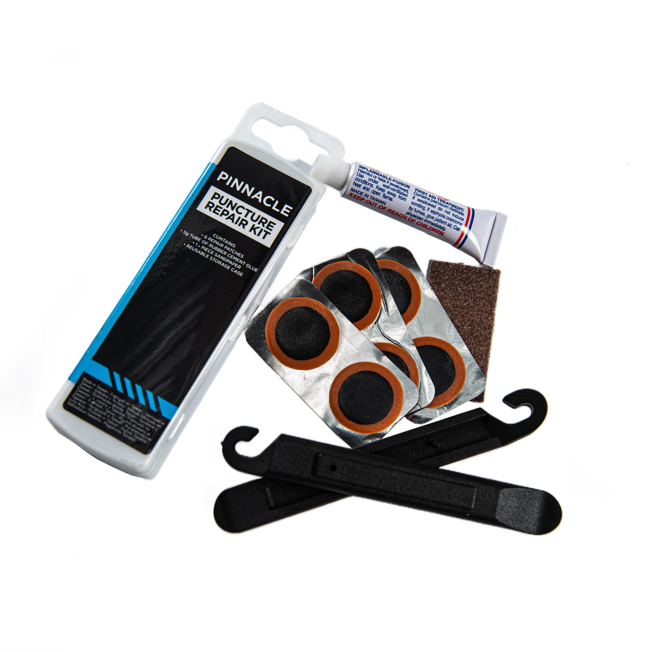 White - Pinnacle - Puncture Repair Kit (includes 2 tyre levers) - 1
