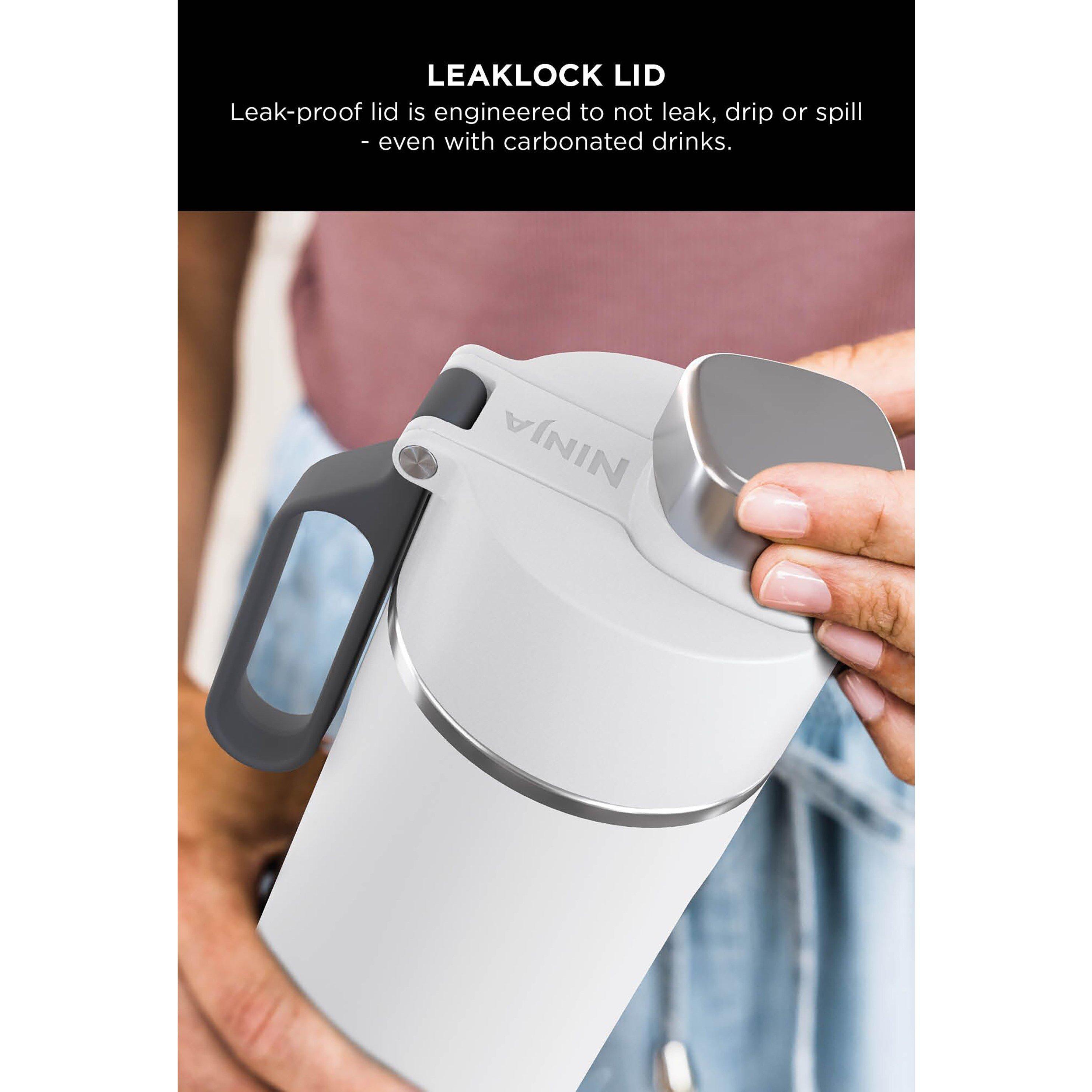 White - Ninja - Thirsti 530 ml Travel Bottle – White - 3