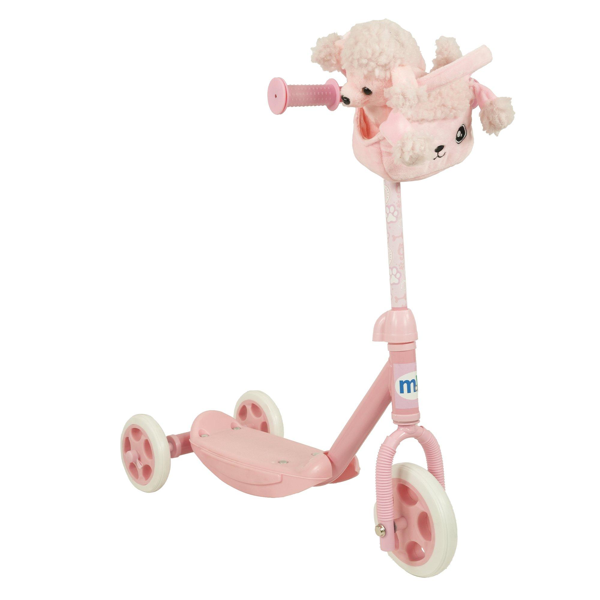 Multicoloured - Move - MoVe Puppy Tri Scooter with Plush Pet and Bag - 1