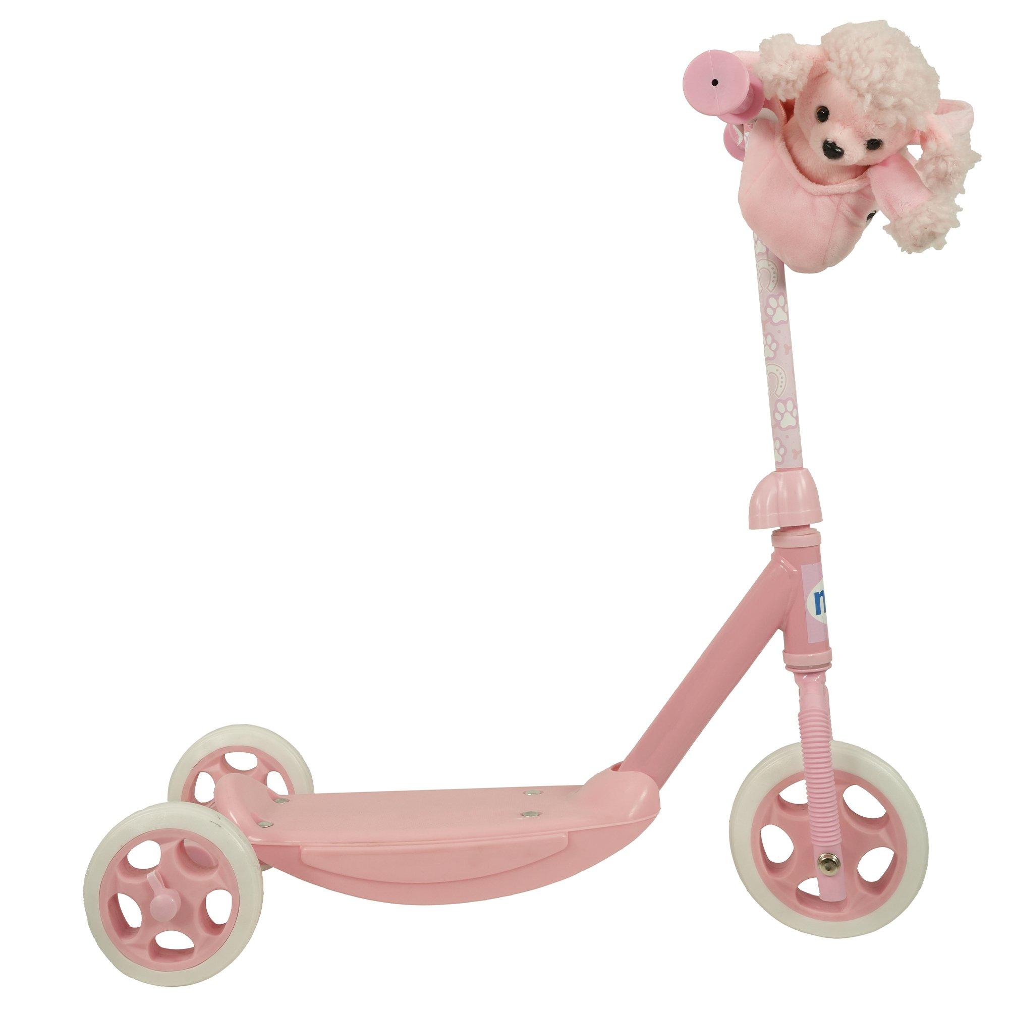 Multicoloured - Move - MoVe Puppy Tri Scooter with Plush Pet and Bag - 7