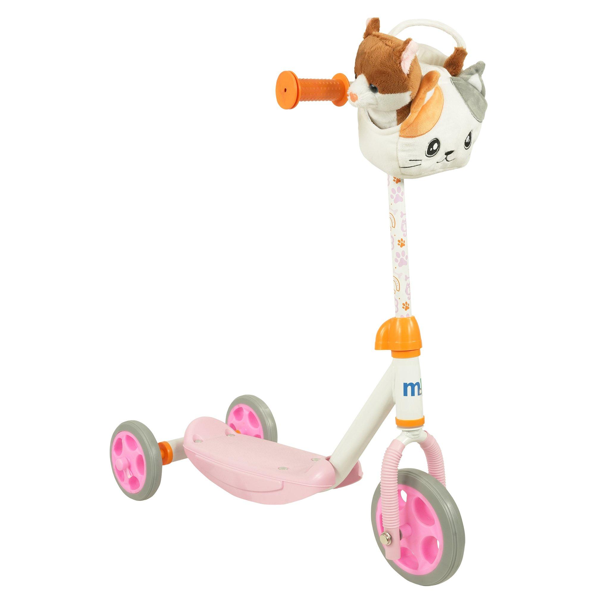 Multicoloured - Move - MoVe Kitty Tri Scooter with Plush Pet and Bag - 1