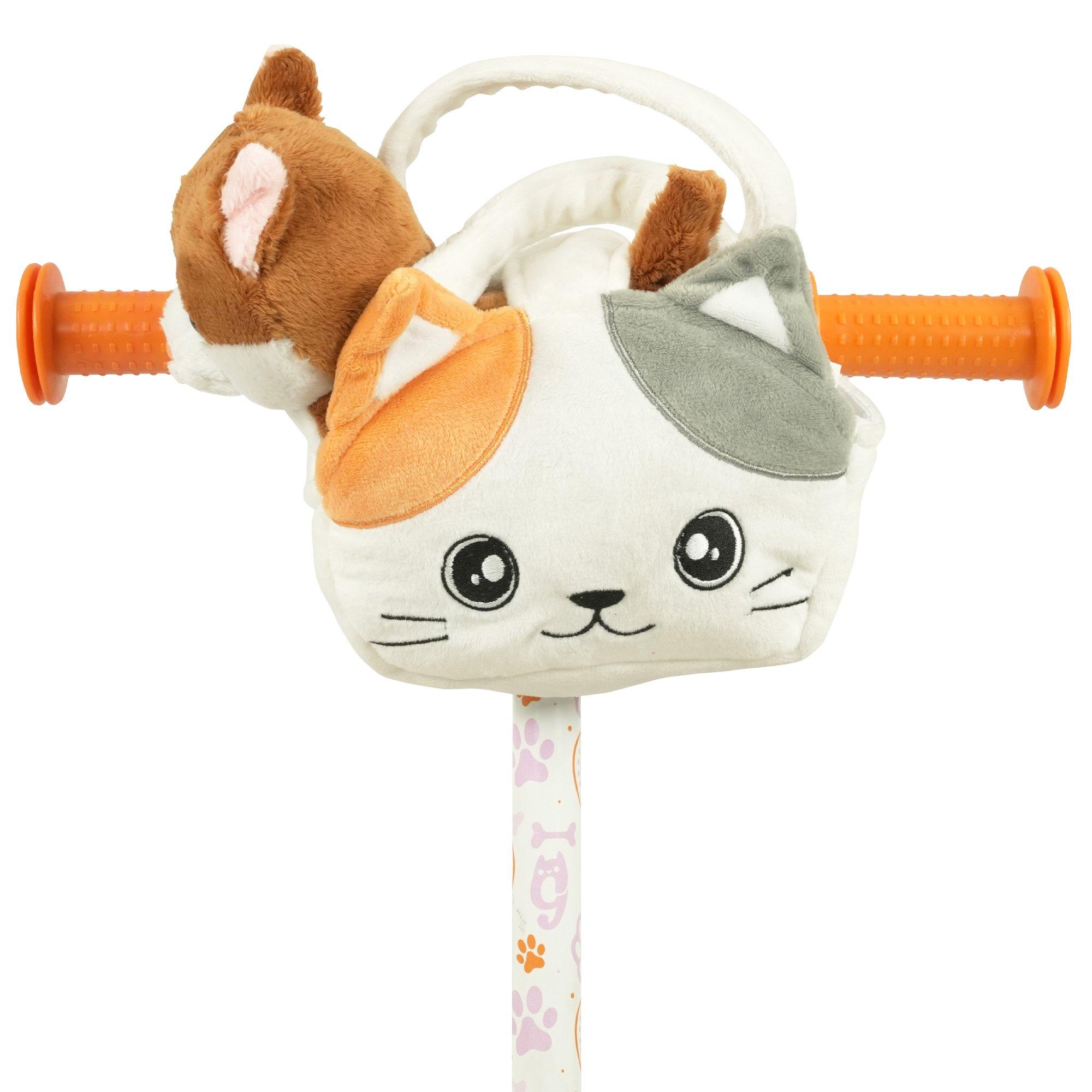 Multicoloured - Move - MoVe Kitty Tri Scooter with Plush Pet and Bag - 2