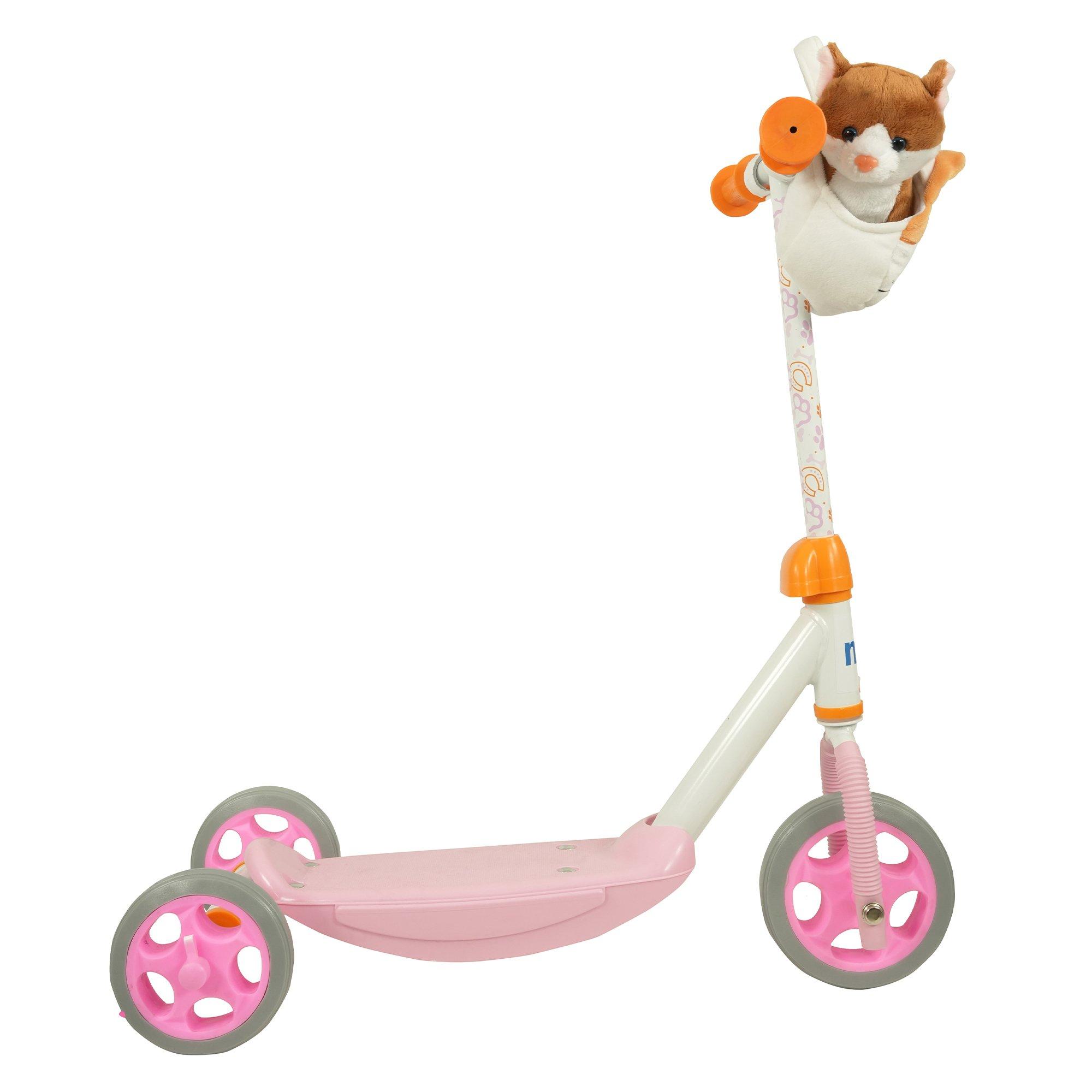 Multicoloured - Move - MoVe Kitty Tri Scooter with Plush Pet and Bag - 7