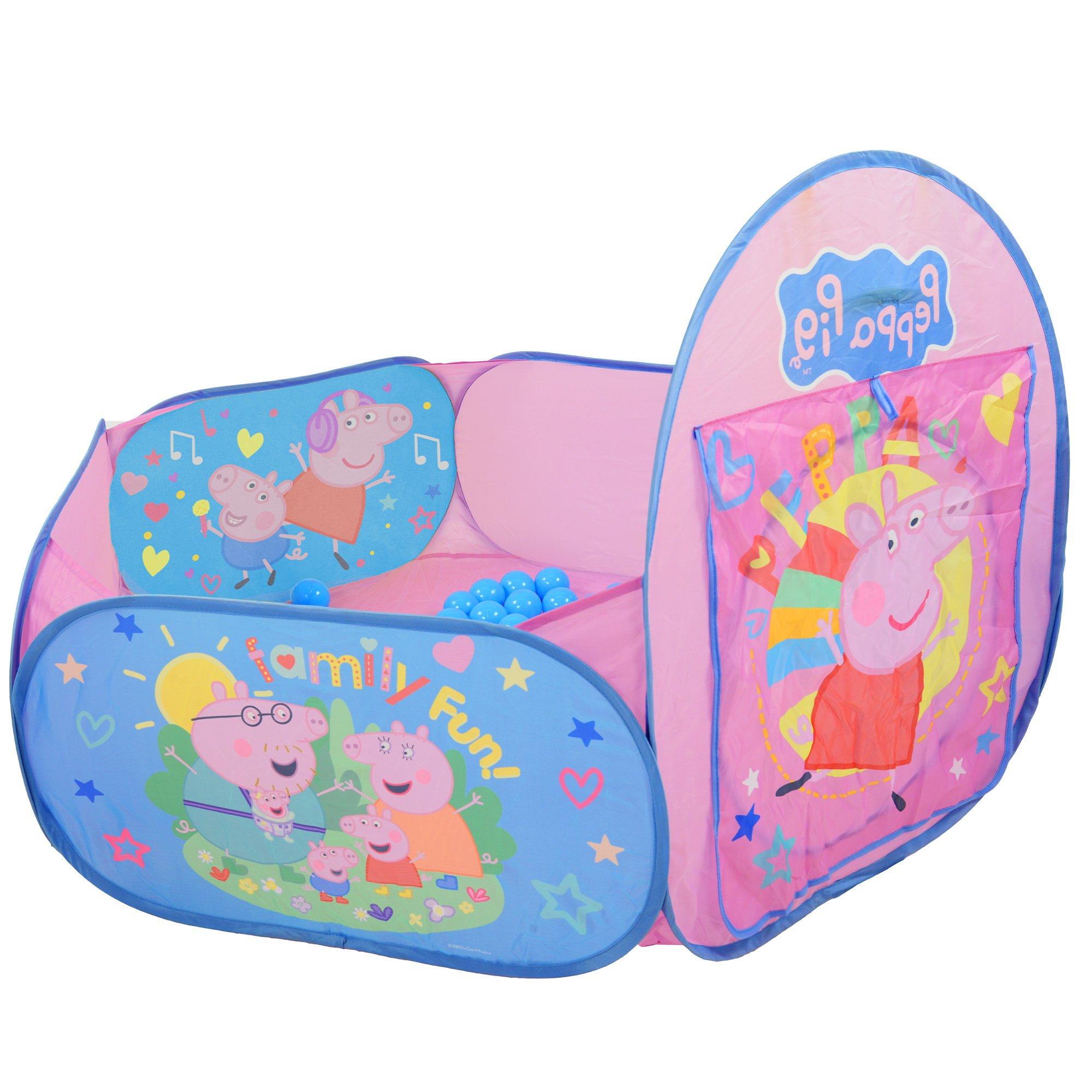 Multicoloured - Peppa Pig - Peppa Pig Quick Up Activity Ball Pit with Balls - 2