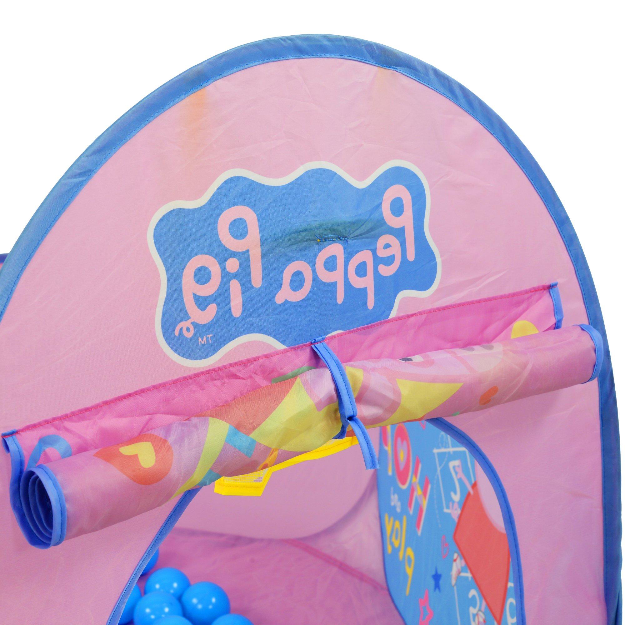 Multicoloured - Peppa Pig - Peppa Pig Quick Up Activity Ball Pit with Balls - 6