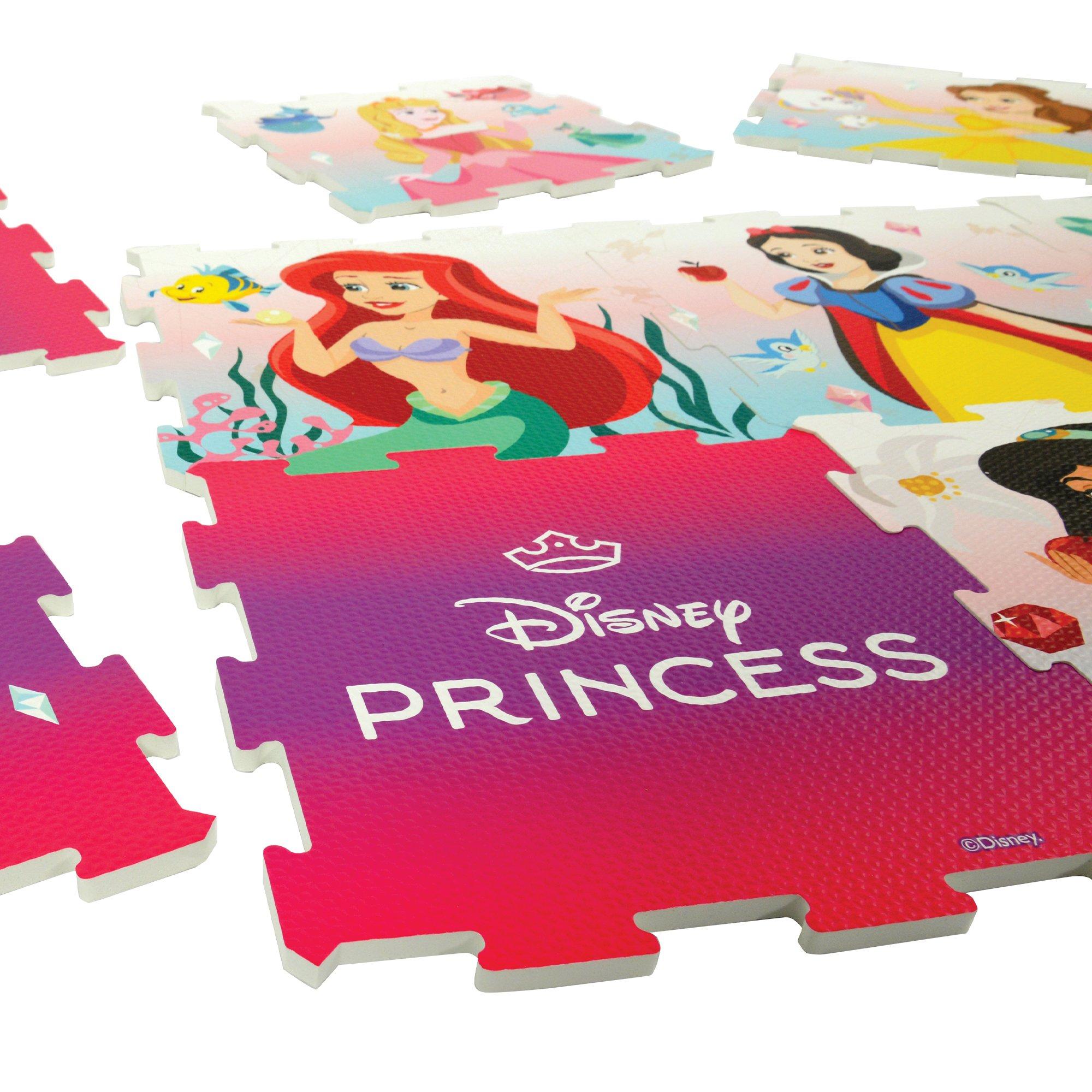 Multicoloured - Disney - Disney Princess 12 Piece EVA Playmat - 3
