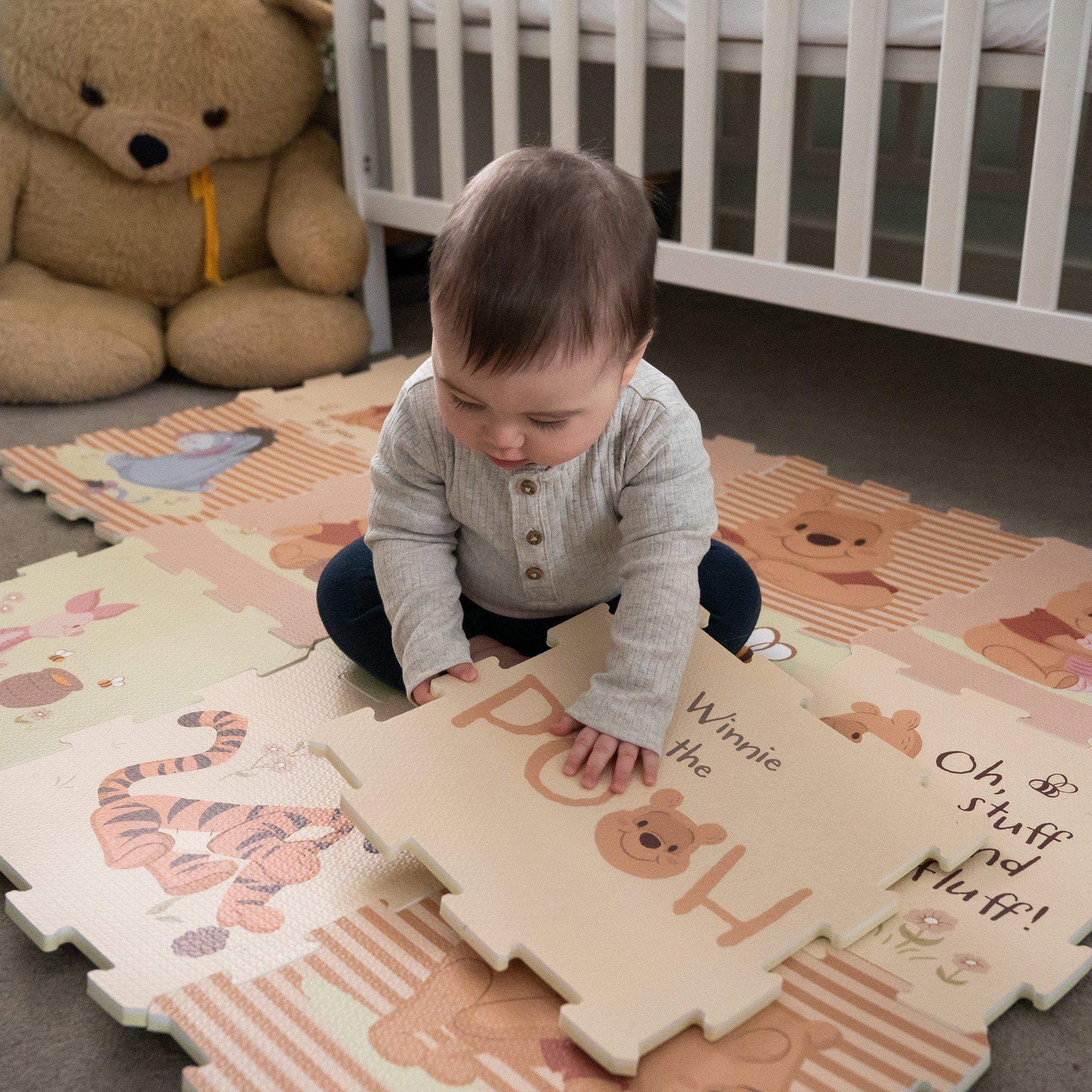 Multicoloured - Winnie The Pooh - 12 Piece EVA Playmat - 4