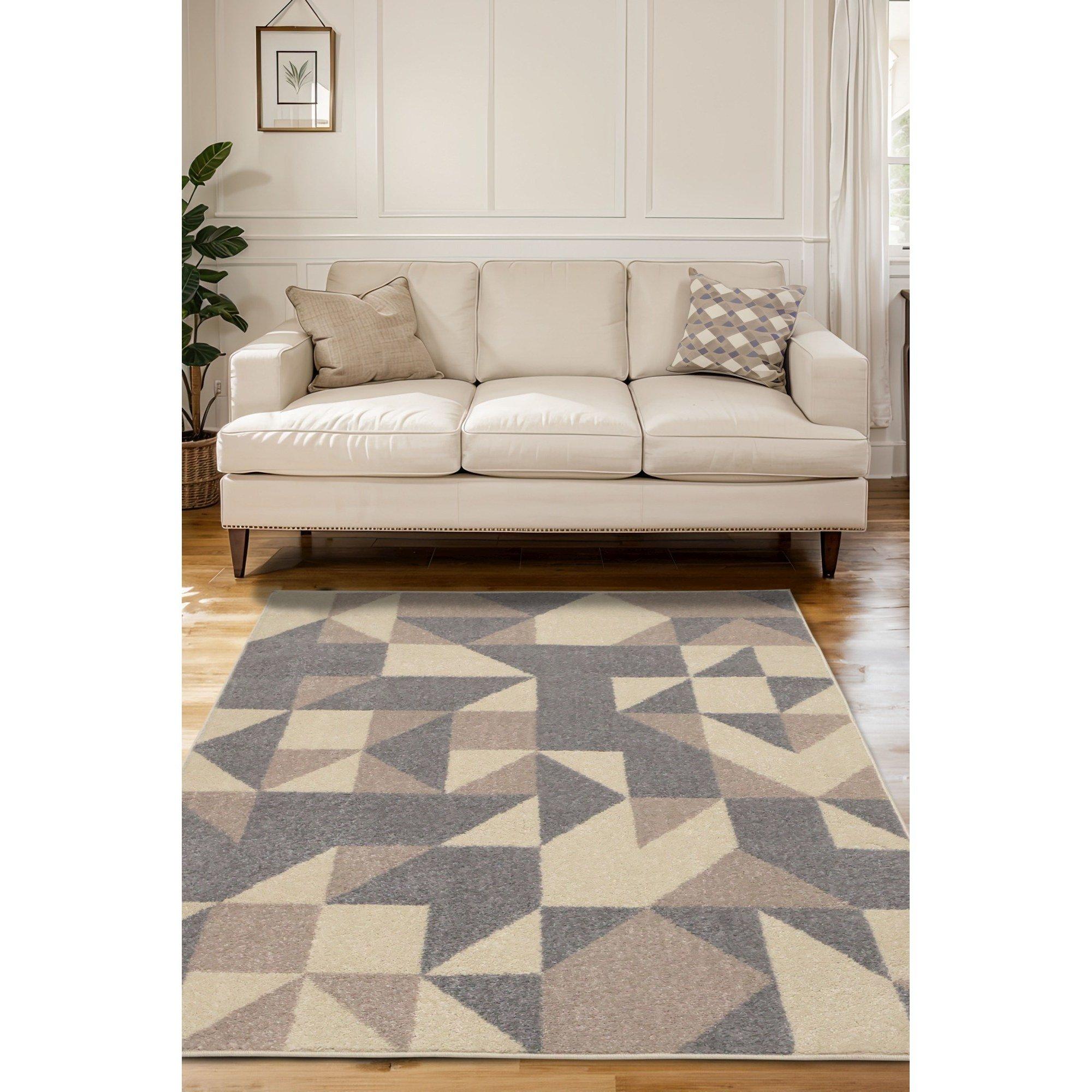 Homemaker  Juno  Geo Rug Natural - 120x170cm