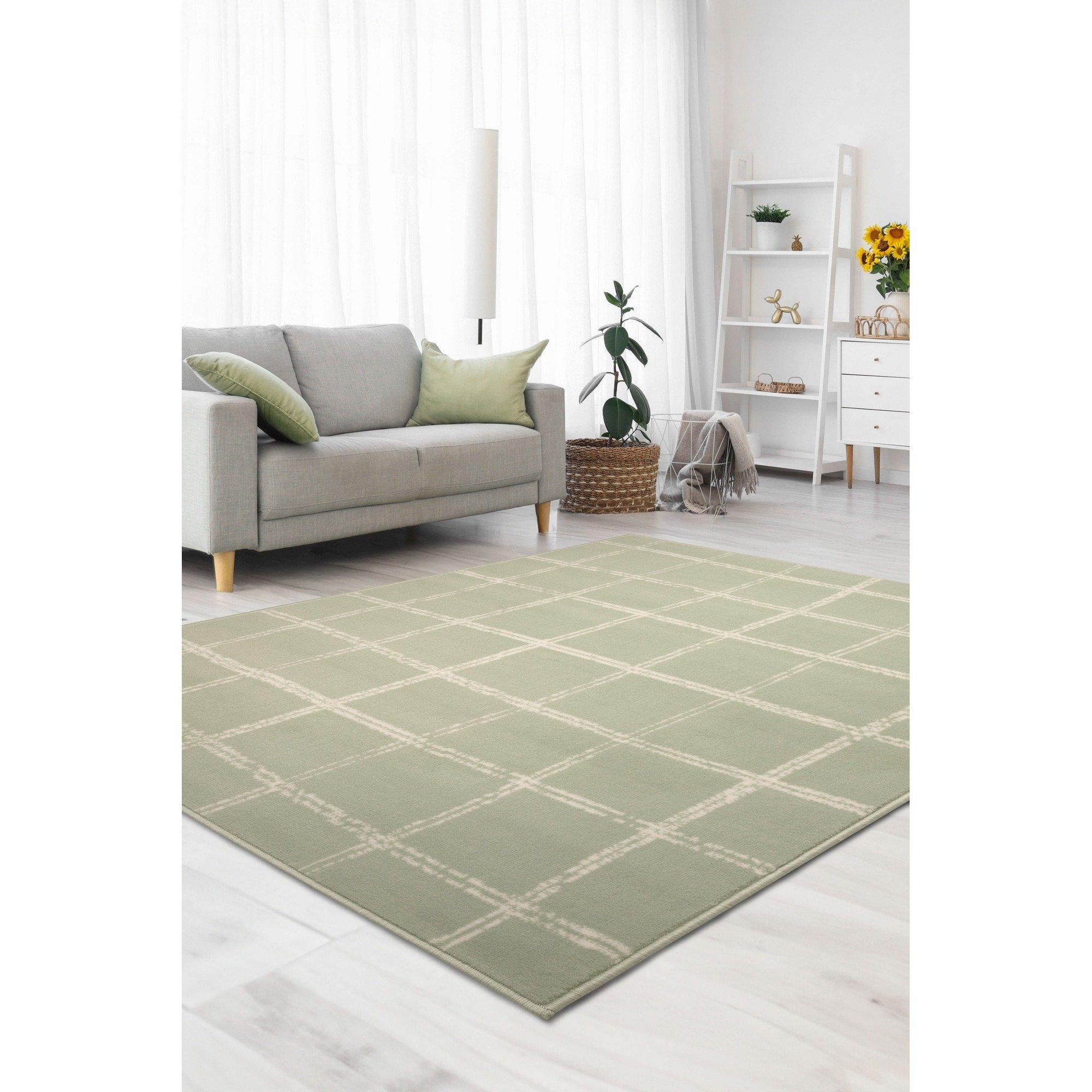 Homemaker Maestro Crisscross Rug Green | FRASERS