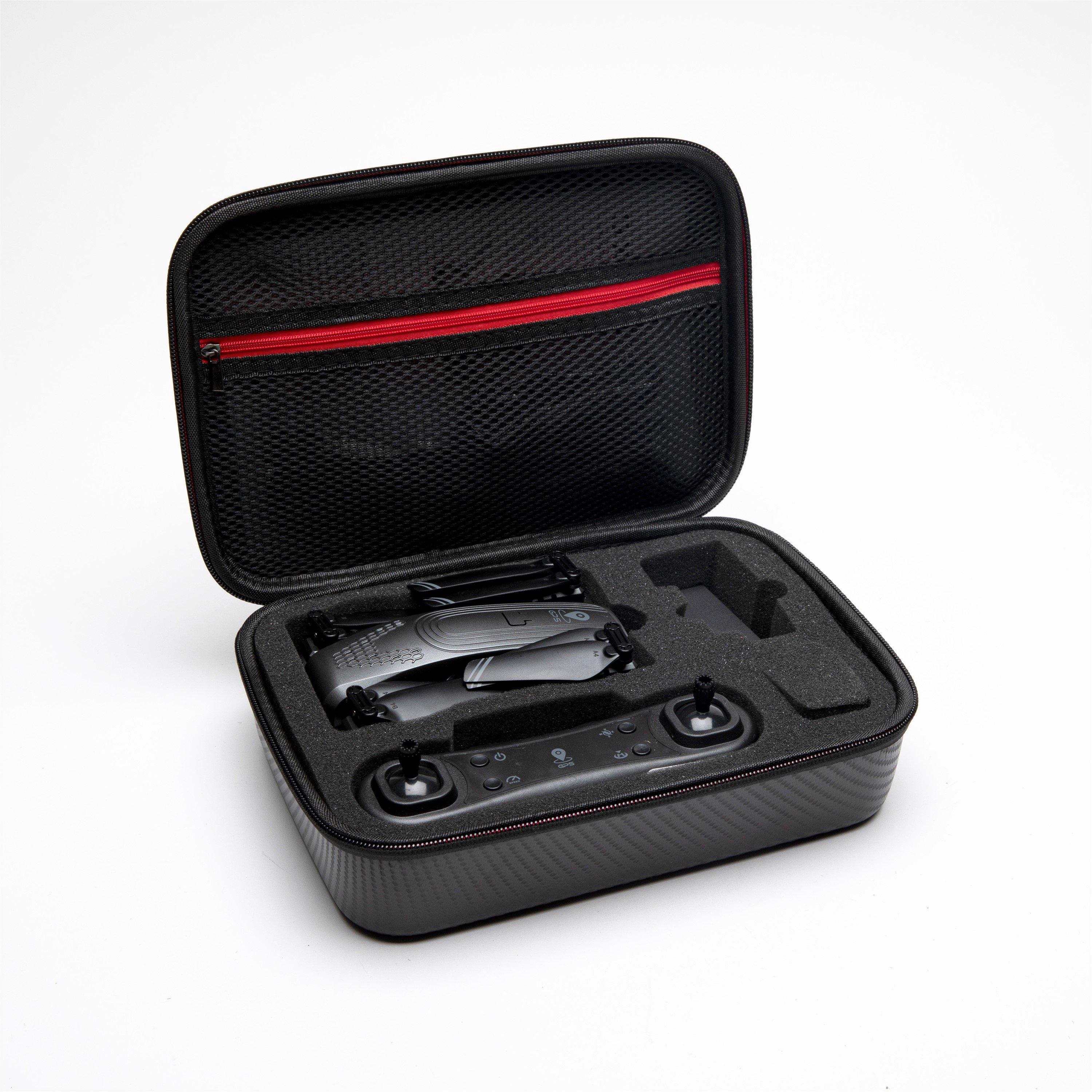 Black - RDM - GX Pro GPS Folding Drone - 2