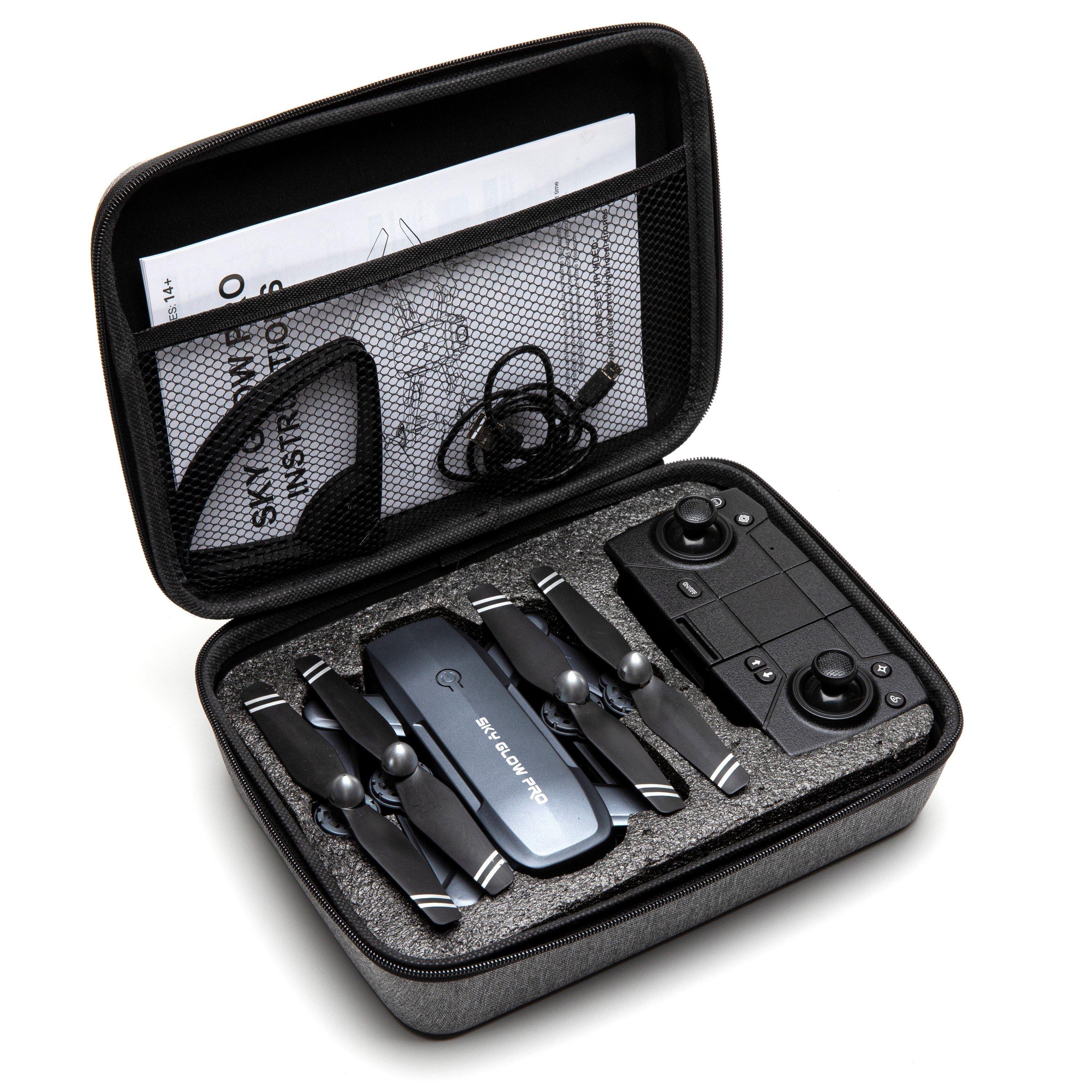 Grey - RDM - Sky Glow Pro Camera Drones - 3