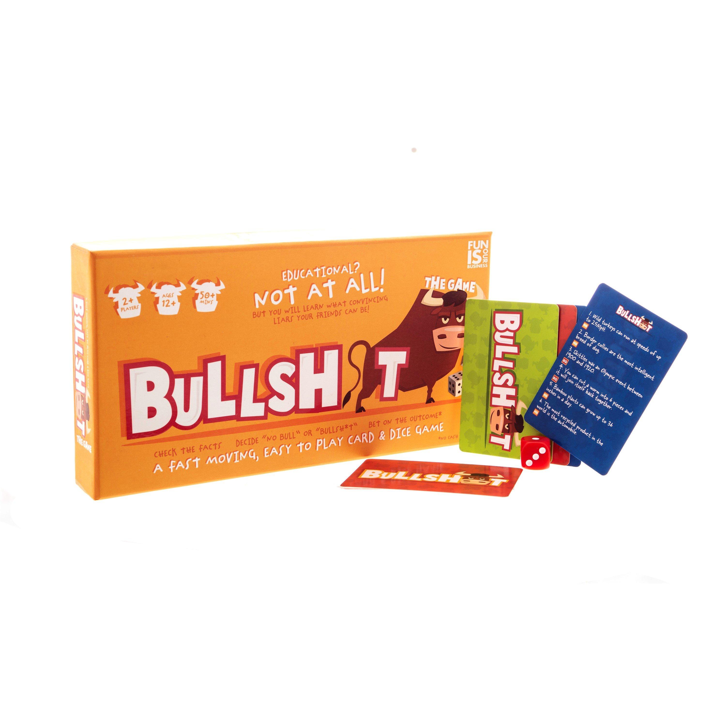 Multi - Boxer Gifts - Bullsh*t Fun Adults Trivia Party Game - 1