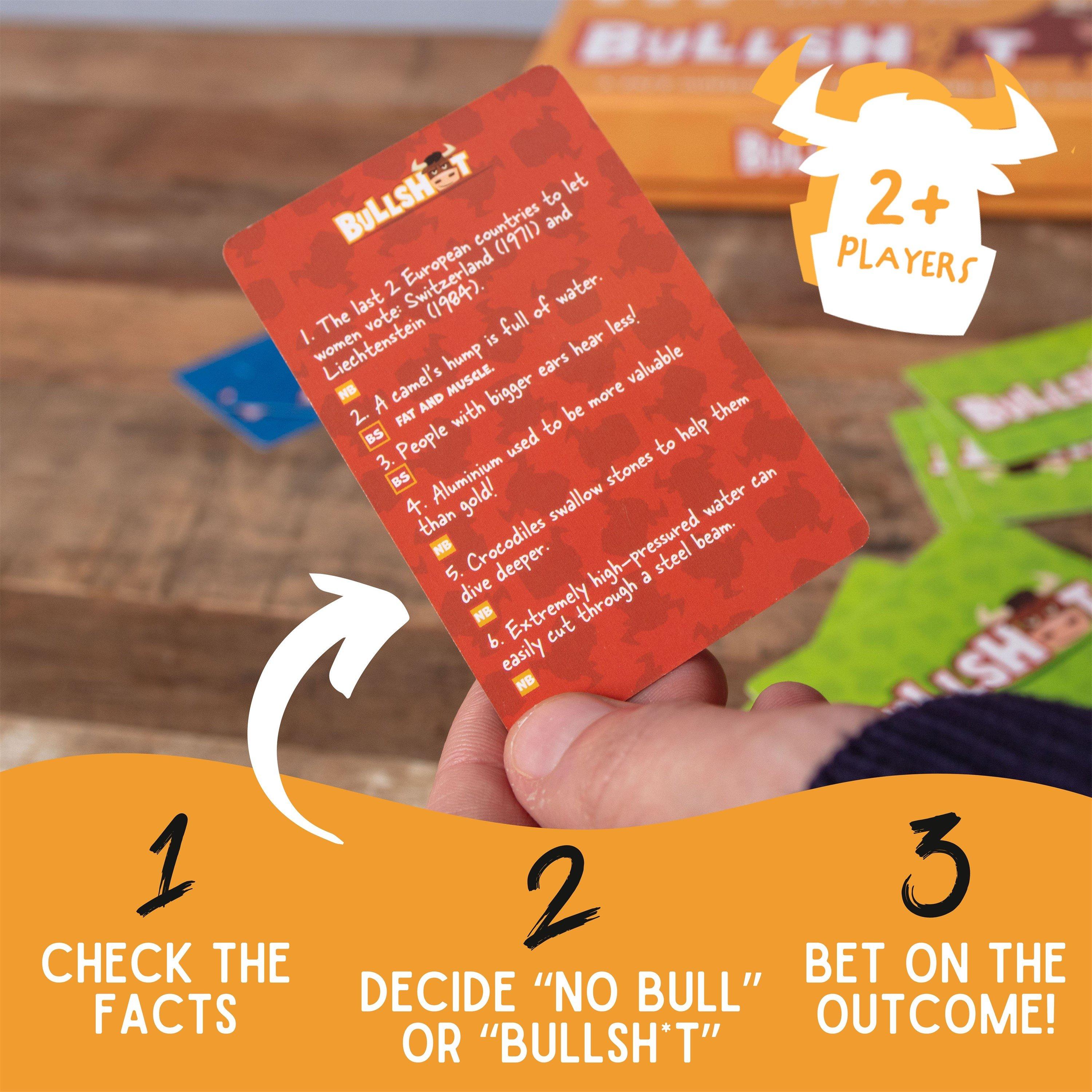 Multi - Boxer Gifts - Bullsh*t Fun Adults Trivia Party Game - 3