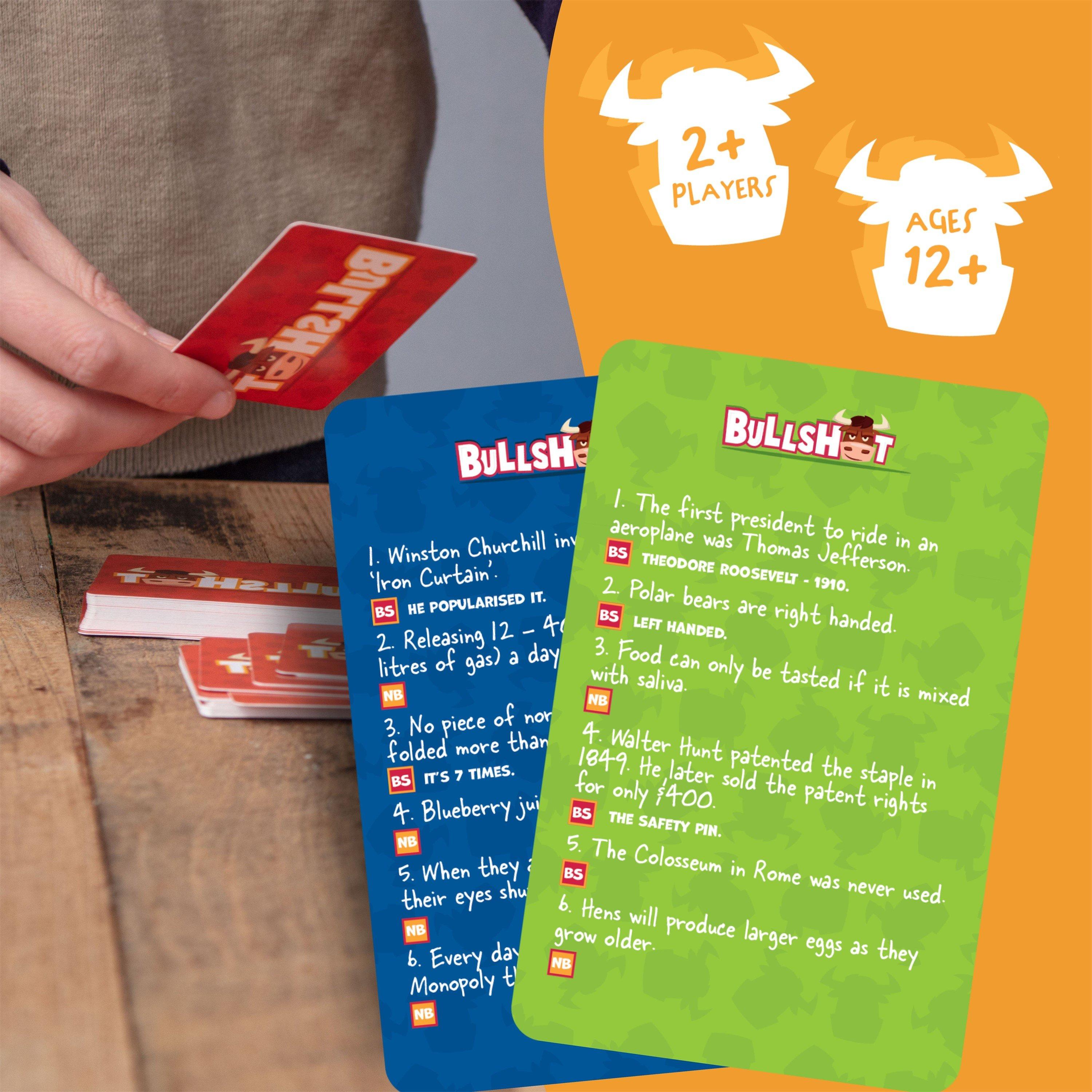 Multi - Boxer Gifts - Bullsh*t Fun Adults Trivia Party Game - 5