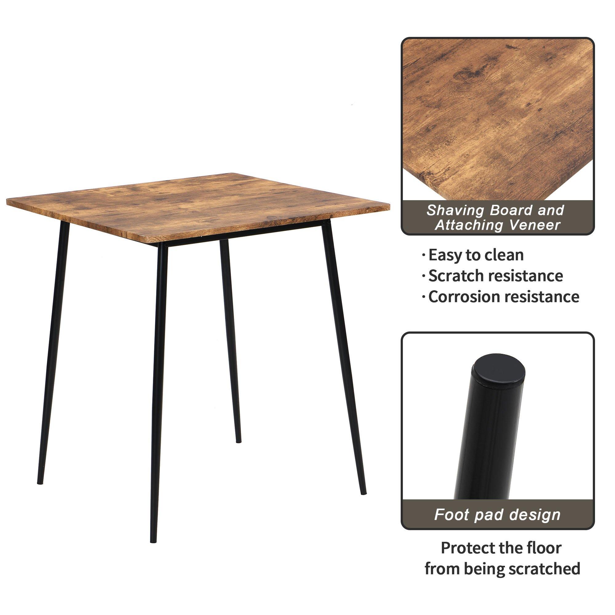 Urban Meuble | Retro Industrial Dining Table Set 1+2 | Dining Tables ...