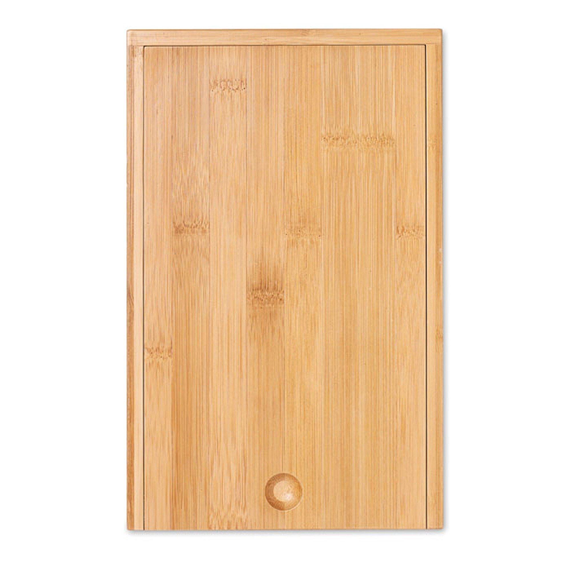 Beige - Treat Republic - Bamboo Wine and Cheese Utensils Set - 4