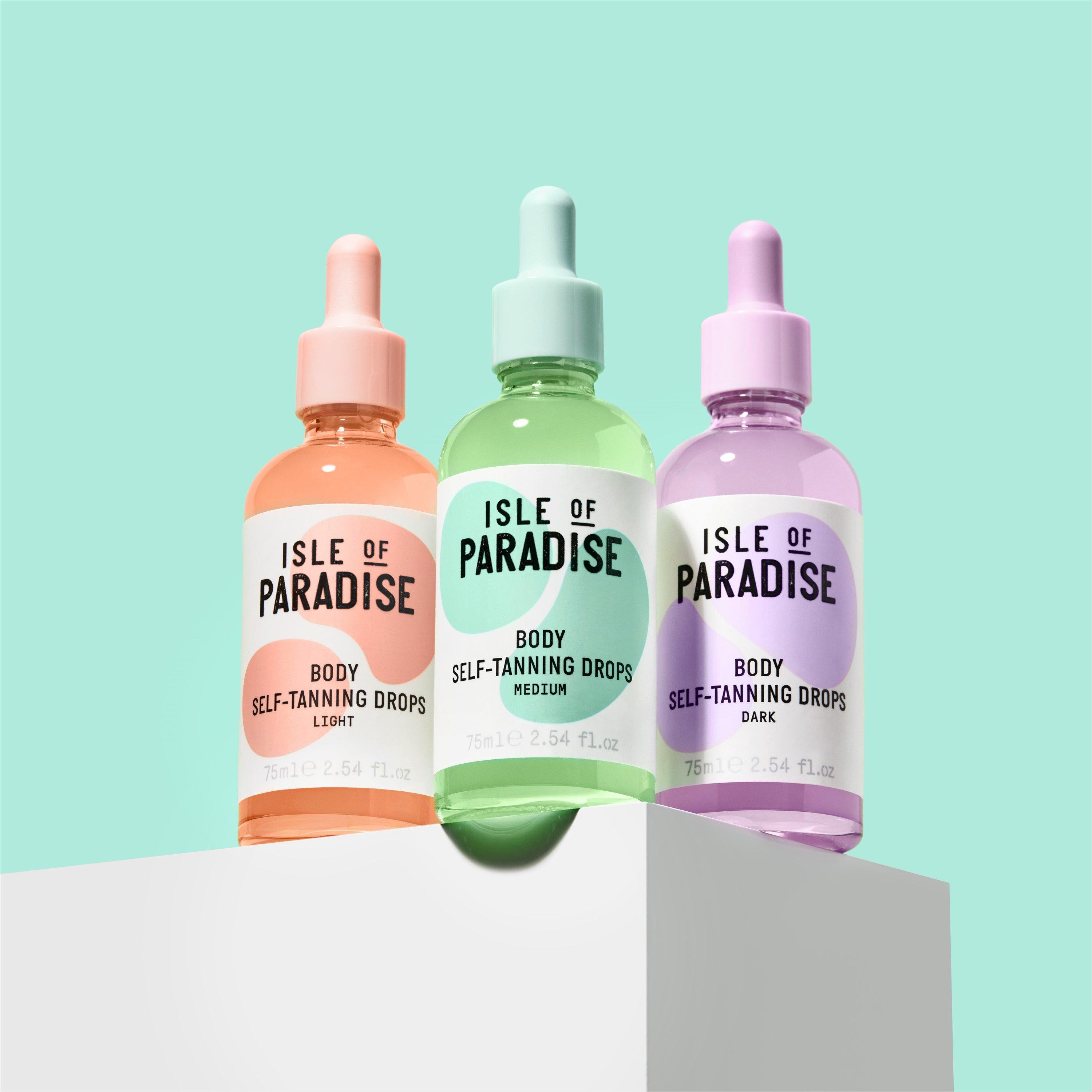 Medium - Isle of Paradise - Self-Tanning Body Drops - 9