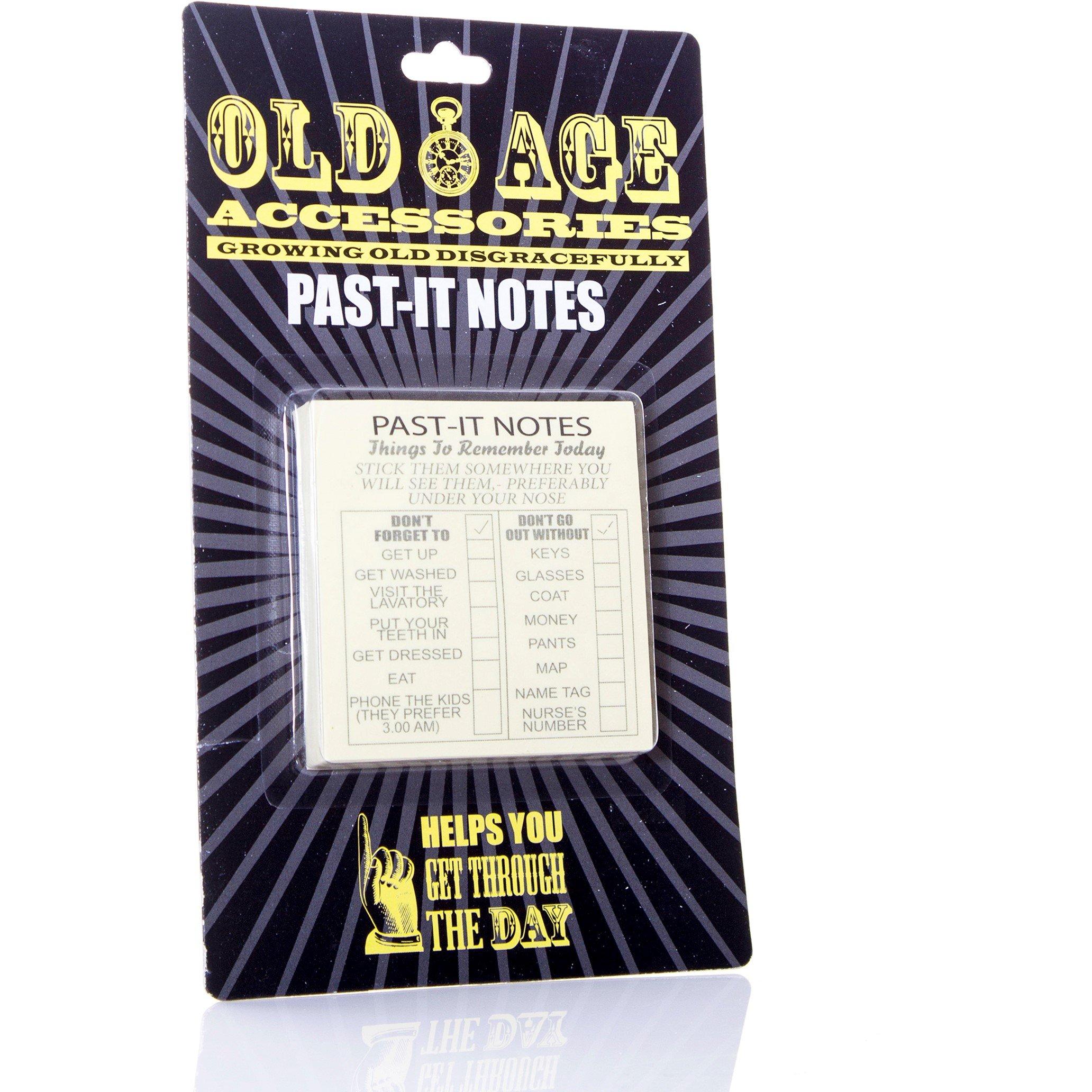 Yellow - Boxer Gifts - Old Age Past It Notes  Funny Gift For Retirement - 1