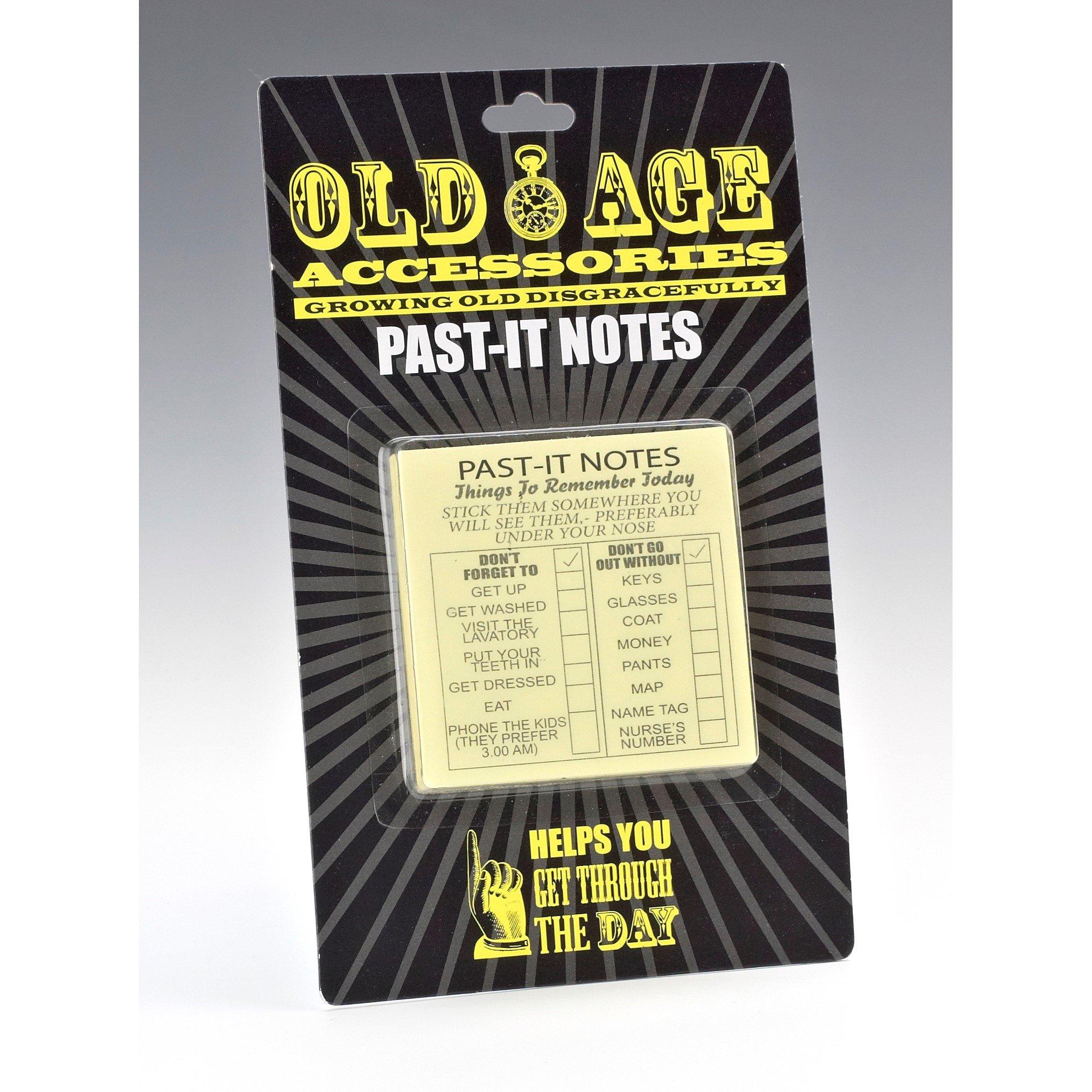 Yellow - Boxer Gifts - Old Age Past It Notes  Funny Gift For Retirement - 2