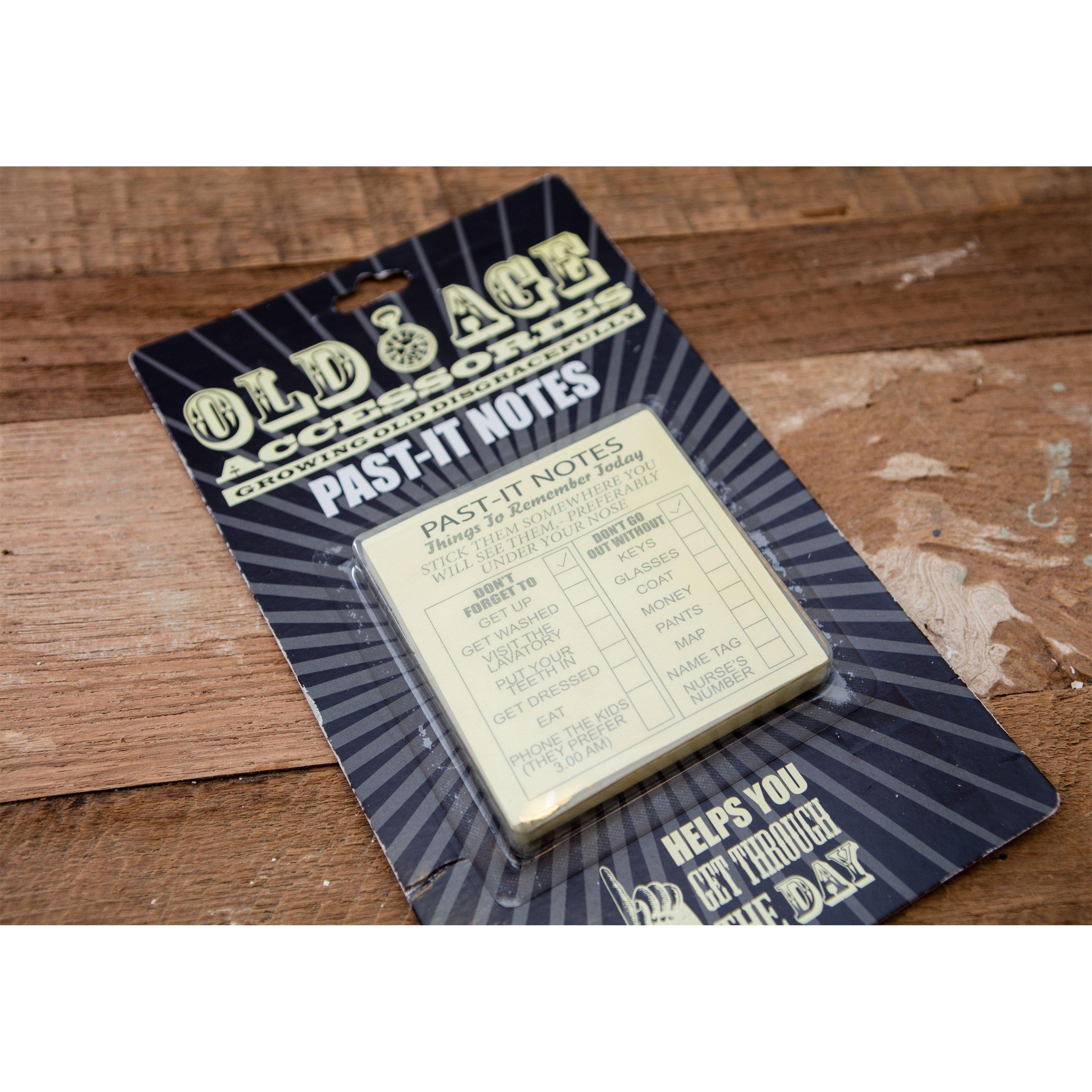 Yellow - Boxer Gifts - Old Age Past It Notes  Funny Gift For Retirement - 3