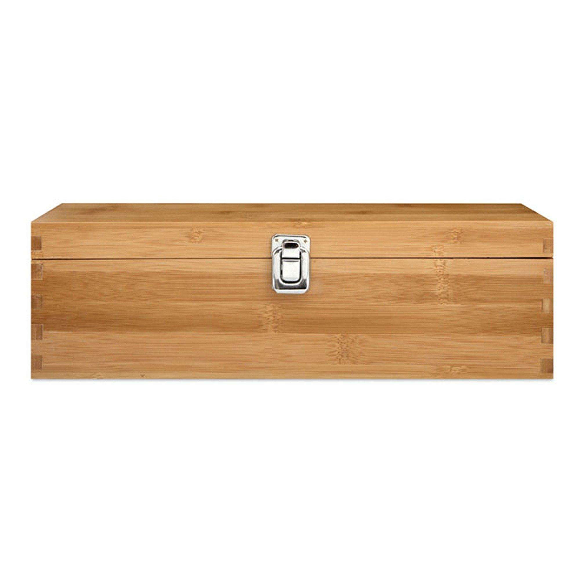 Beige - Treat Republic - Luxury Wine Set in Bamboo Gift Box - 4