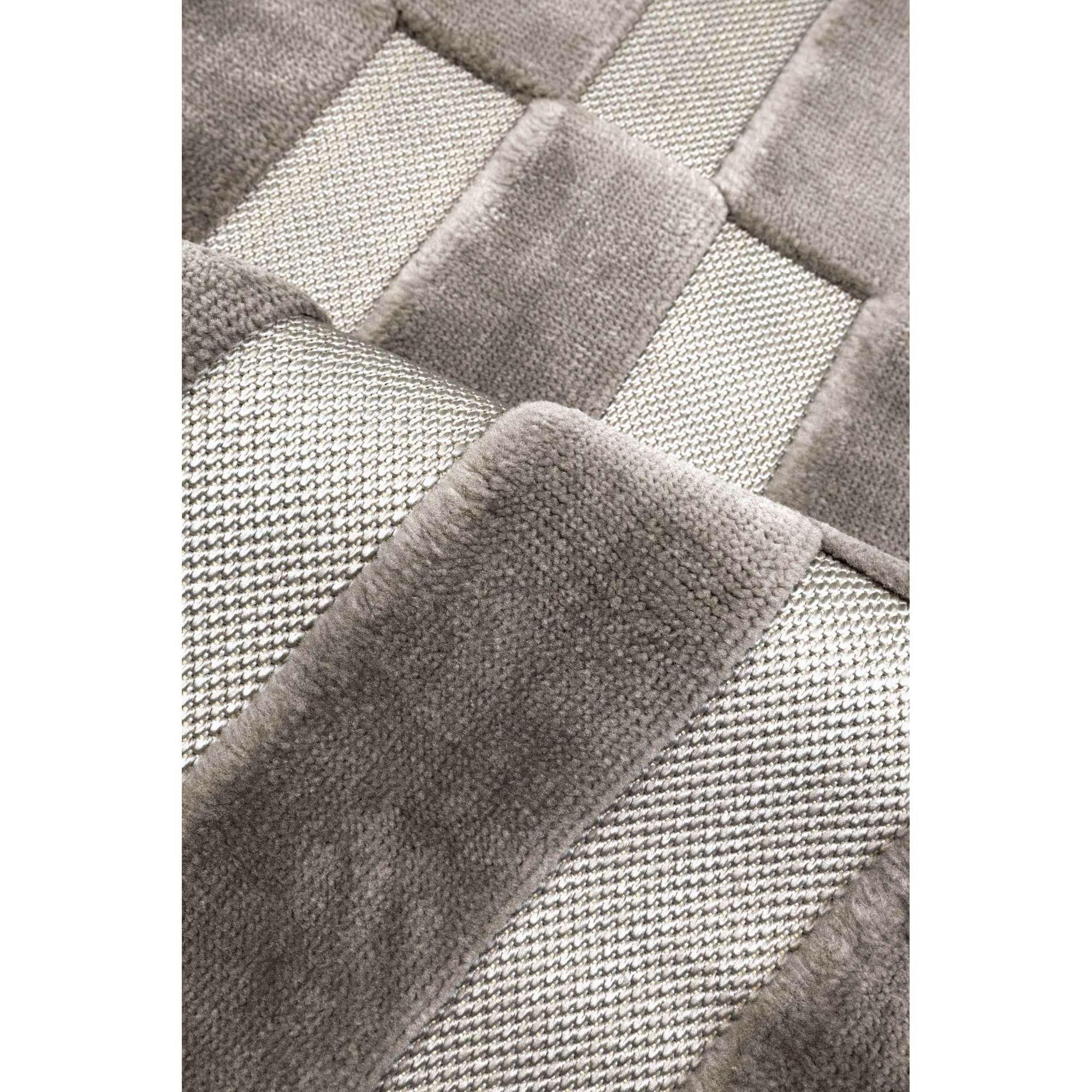 Grey - Homemaker - Malmo Blocks Rug Grey - 3