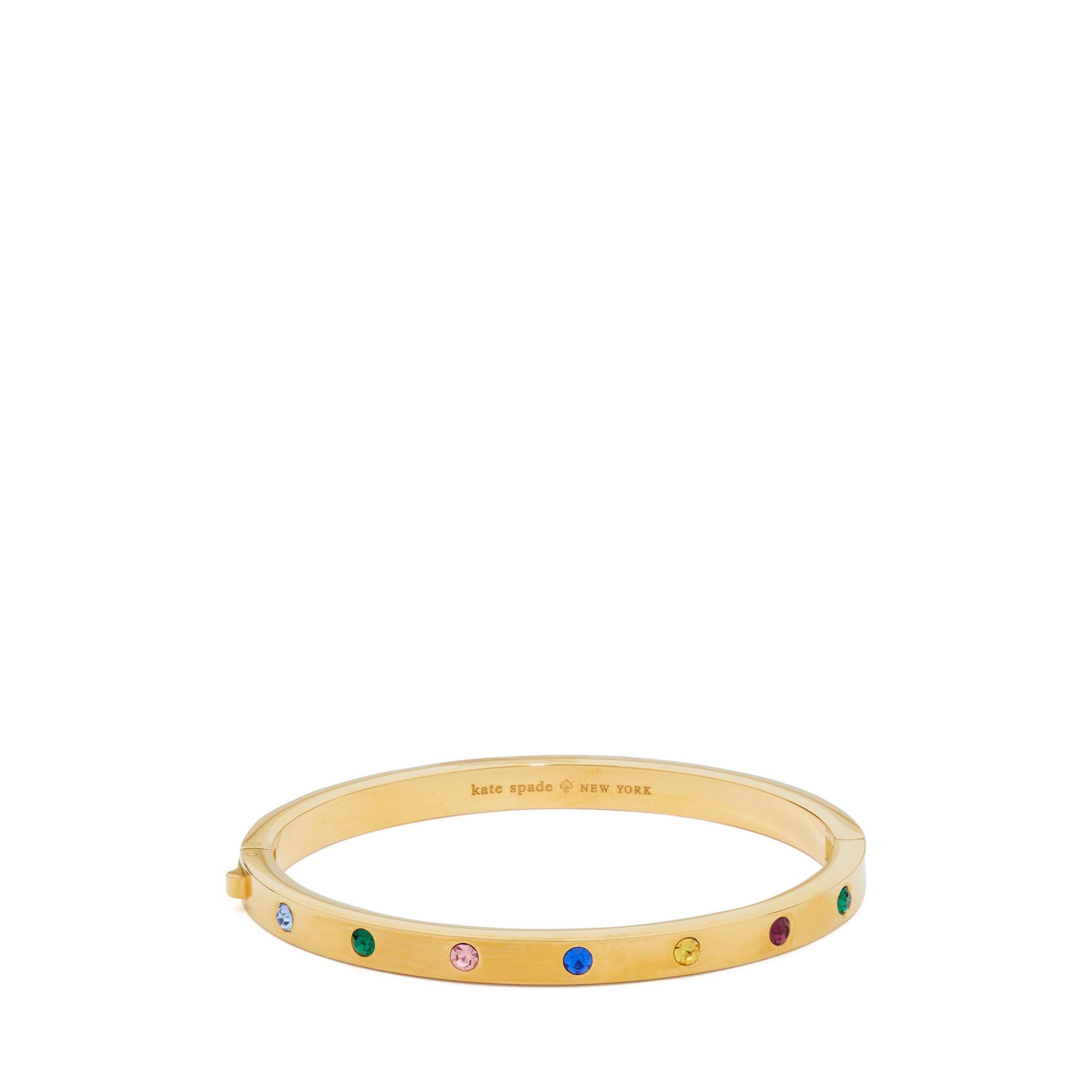 Kate Spade Set In Stone Hinged Bangle