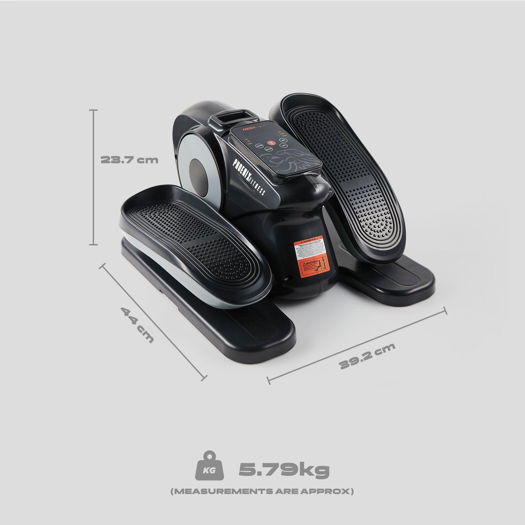 Black - Phoenix Fitness - Under Desk Elliptical Machine - 5