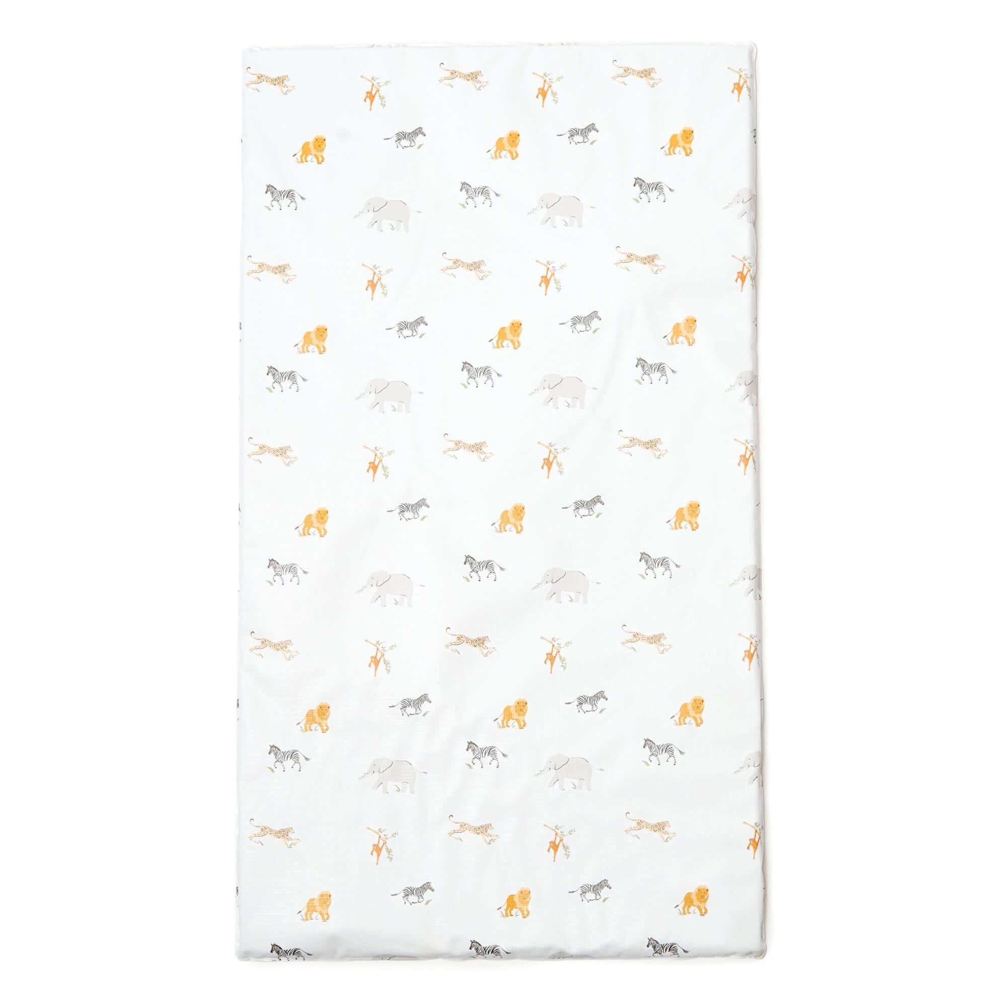 Safari Print - Clair De Lune - Jungle Dream Foldable Changing Mat - 2