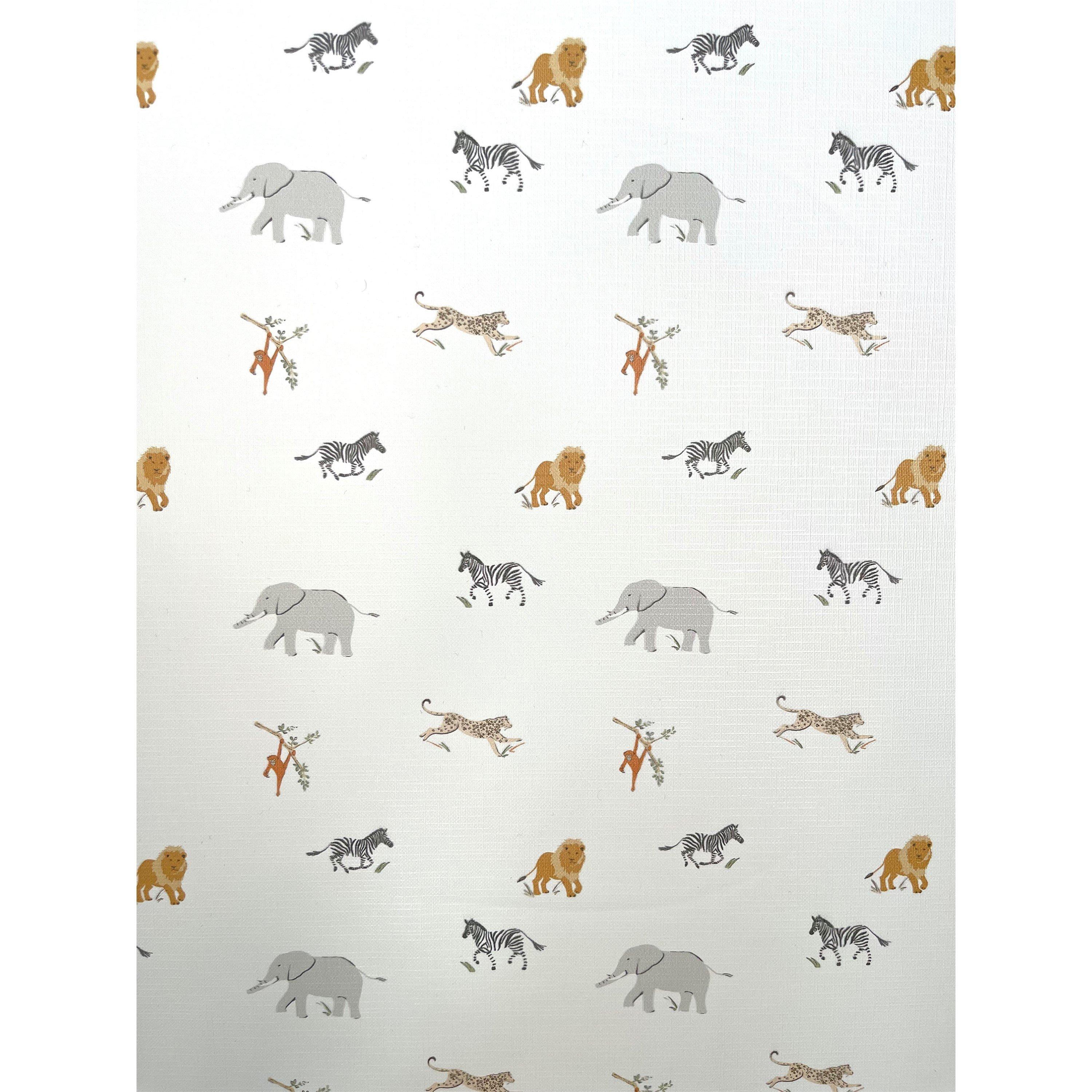 Safari Print - Clair De Lune - Jungle Dream Foldable Changing Mat - 4