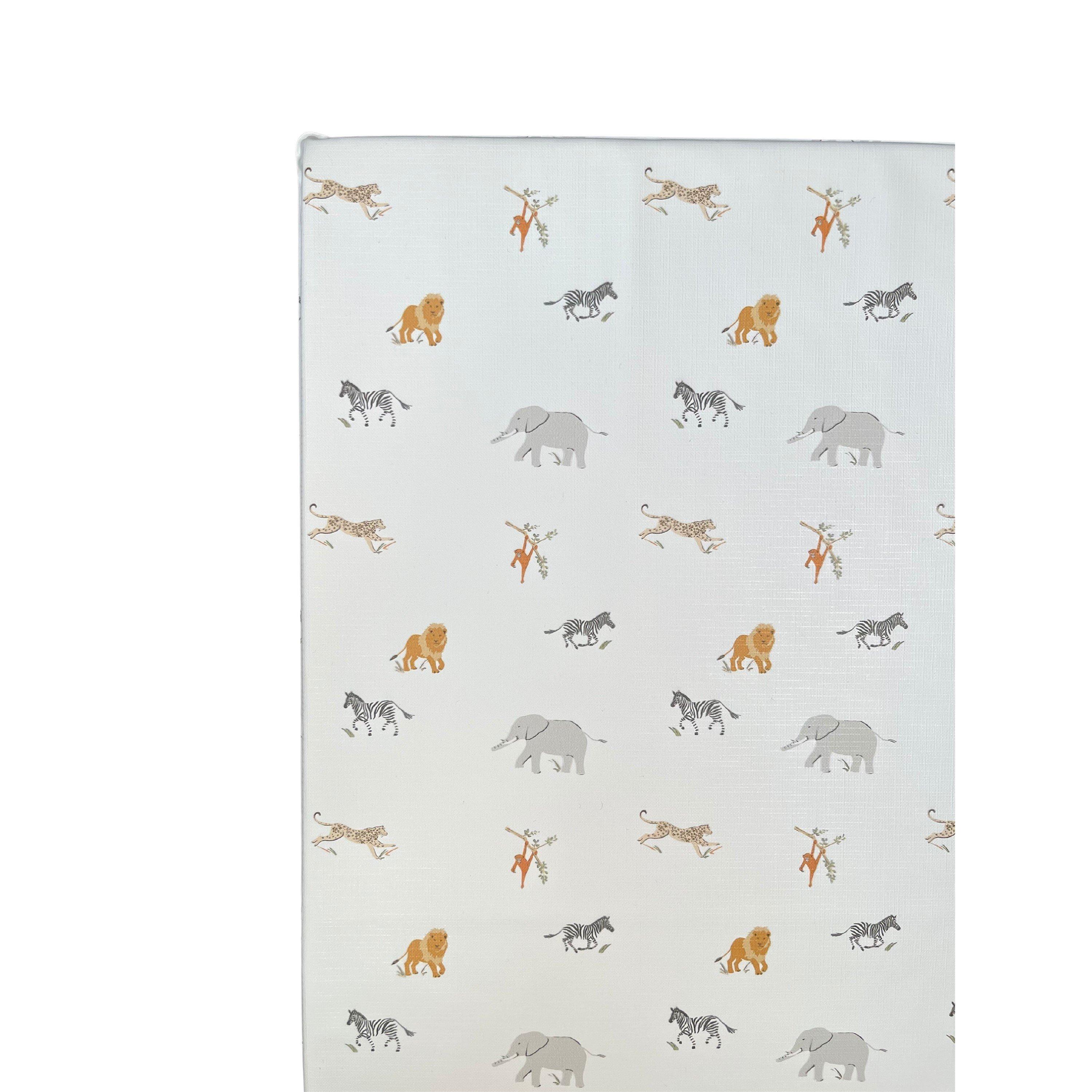 Safari Print - Clair De Lune - Jungle Dream Foldable Changing Mat - 5
