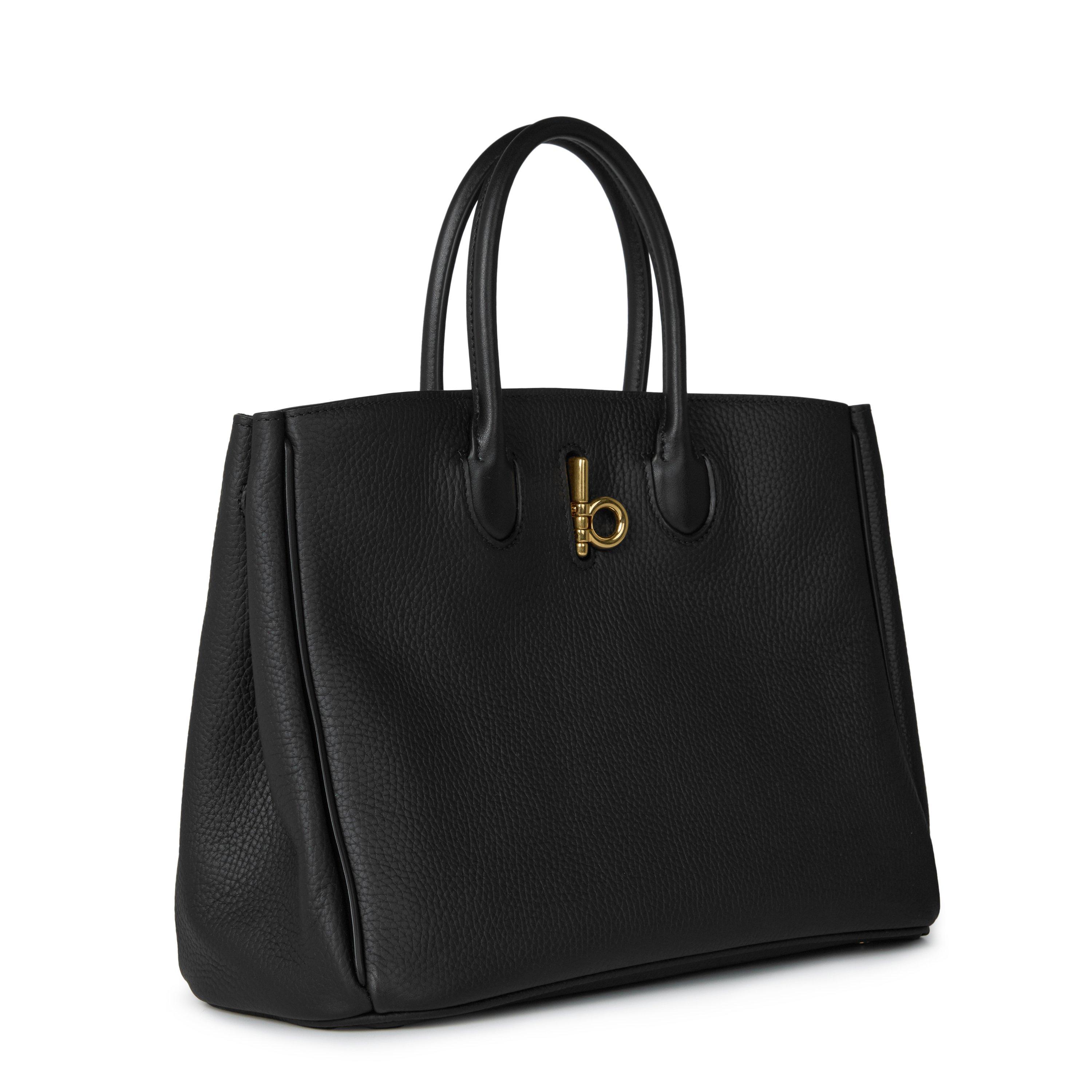 Black - Burberry - Medium Rocking Horse Tote Bag - 3